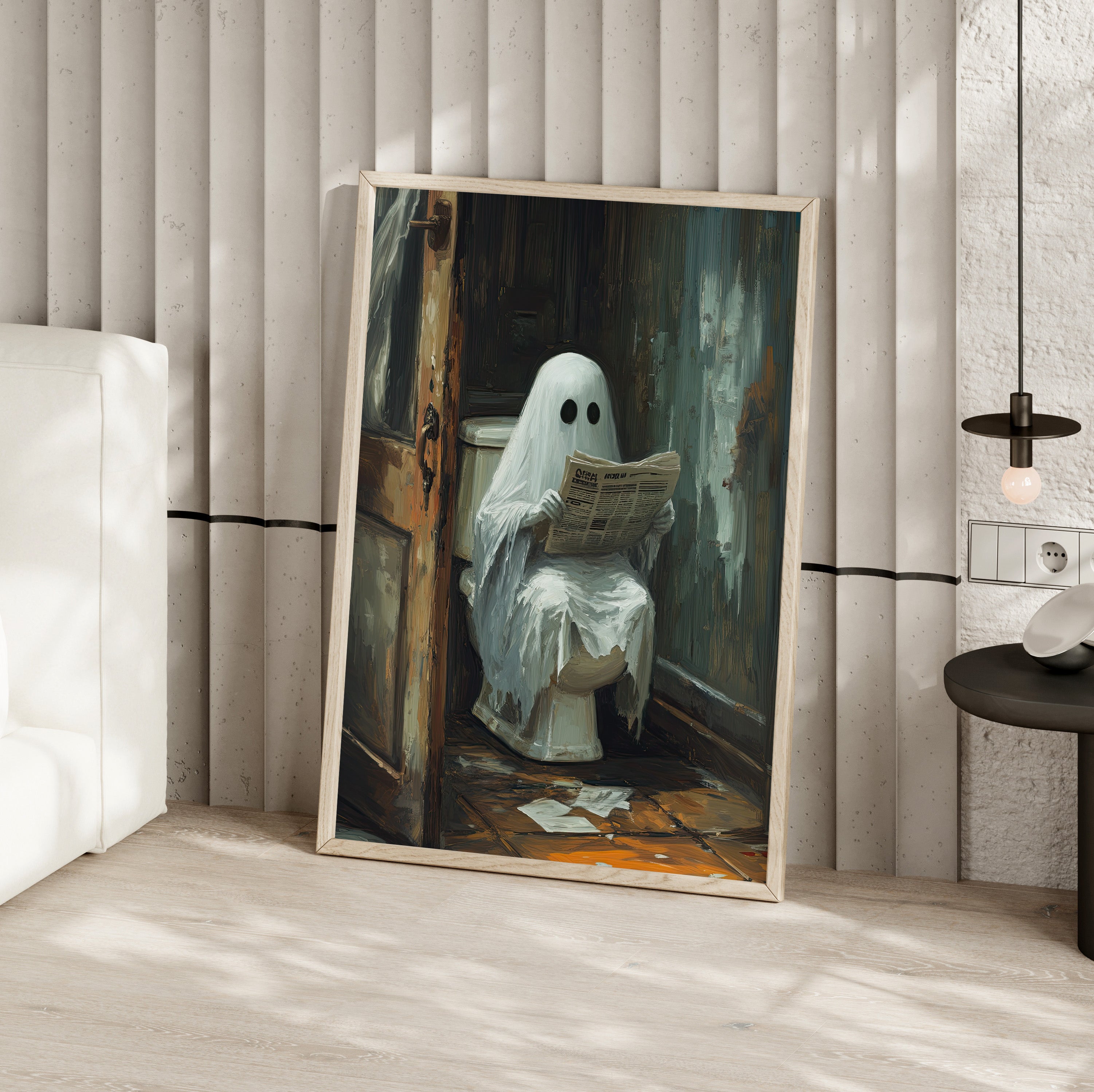 Ghostly Bathroom Break