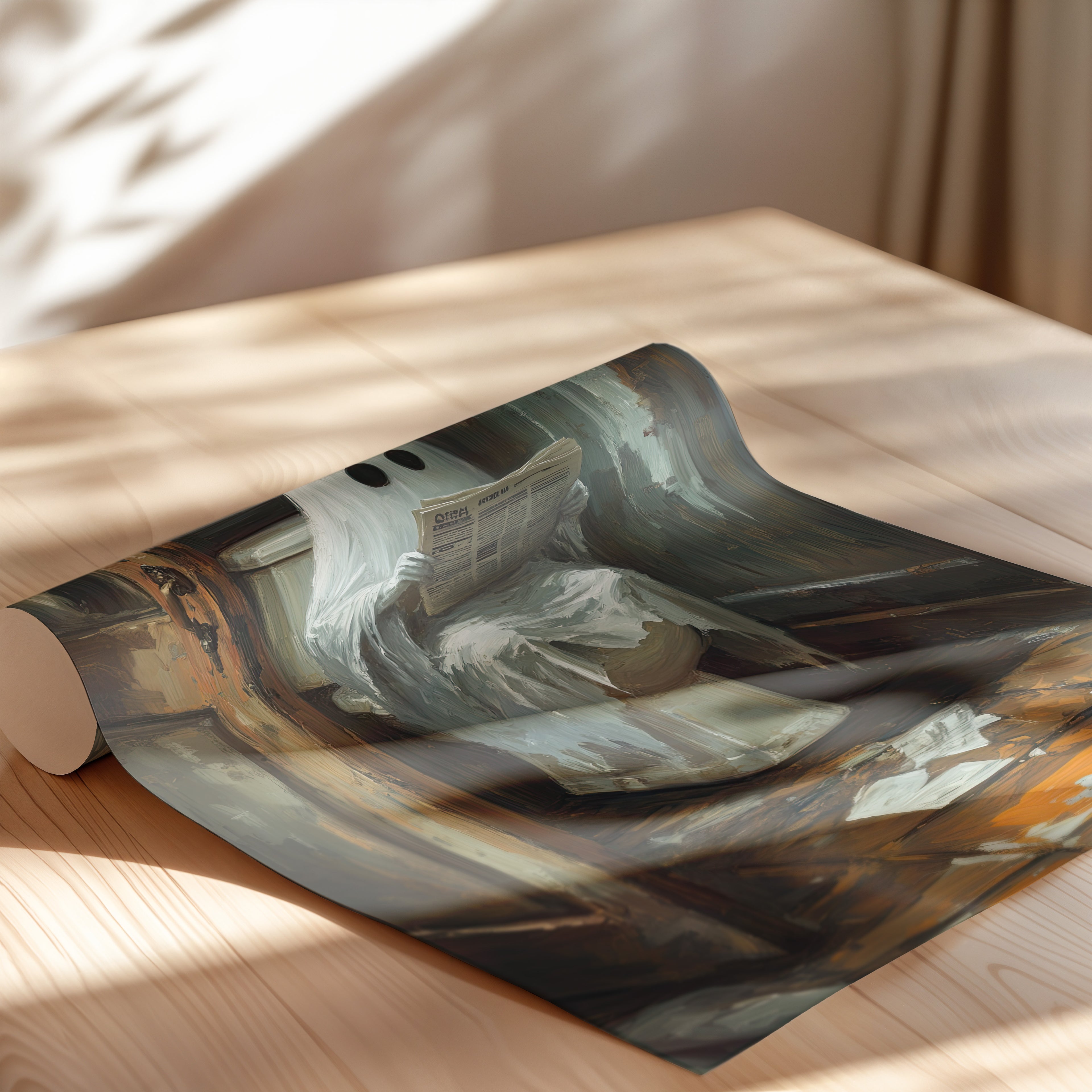 Ghostly Bathroom Break