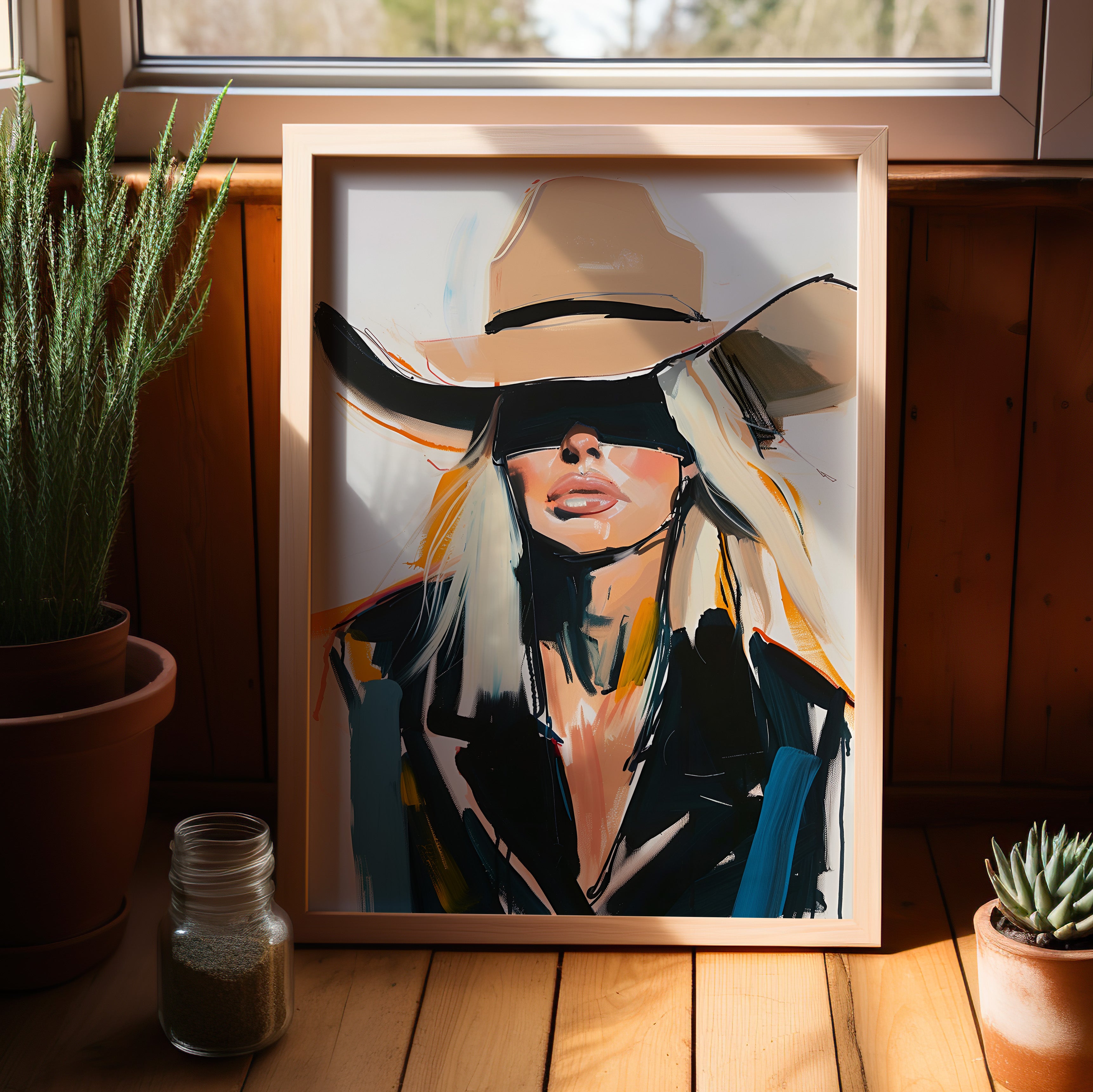 Blindfolded Cowgirl Charm