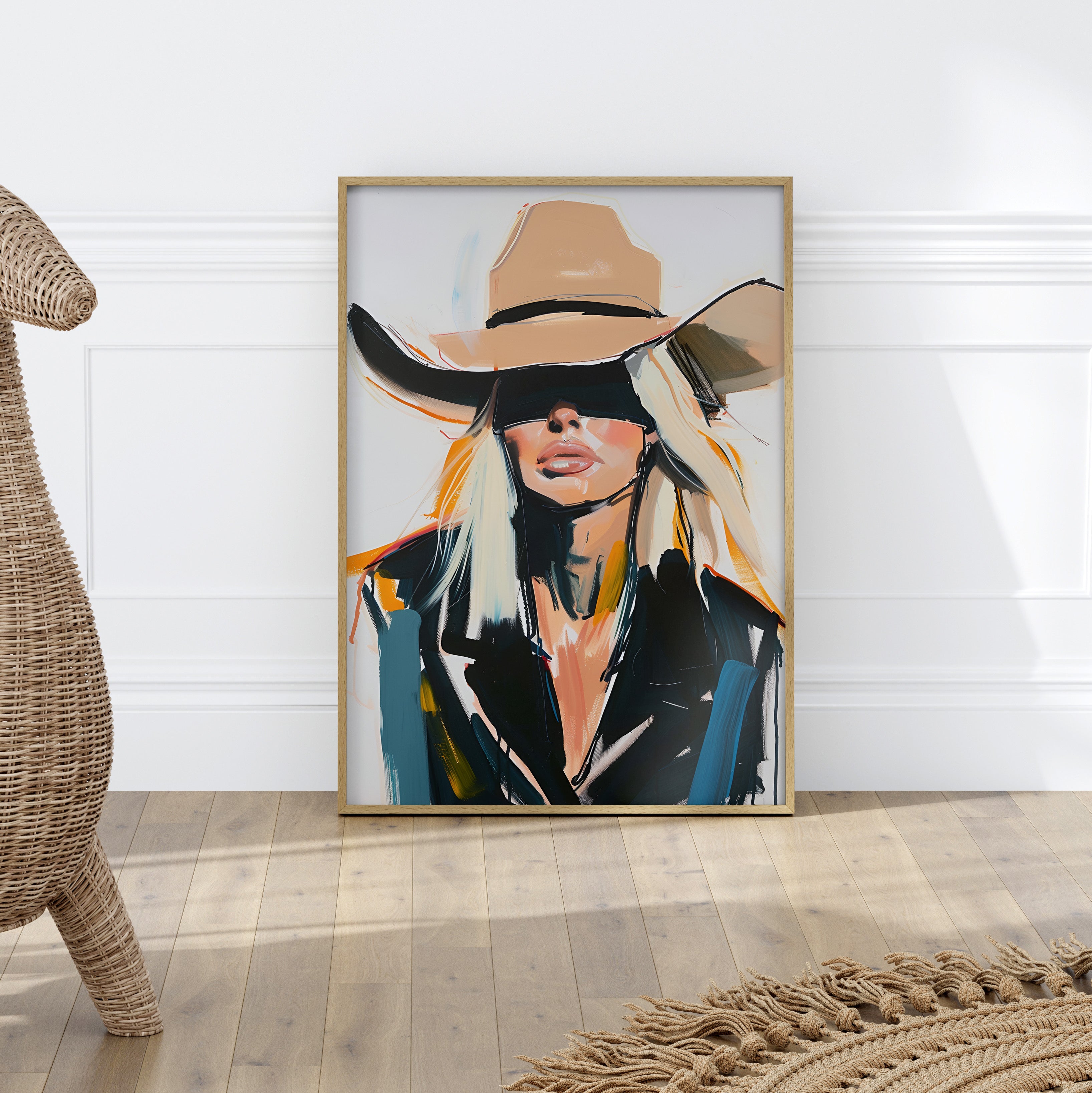 Blindfolded Cowgirl Charm
