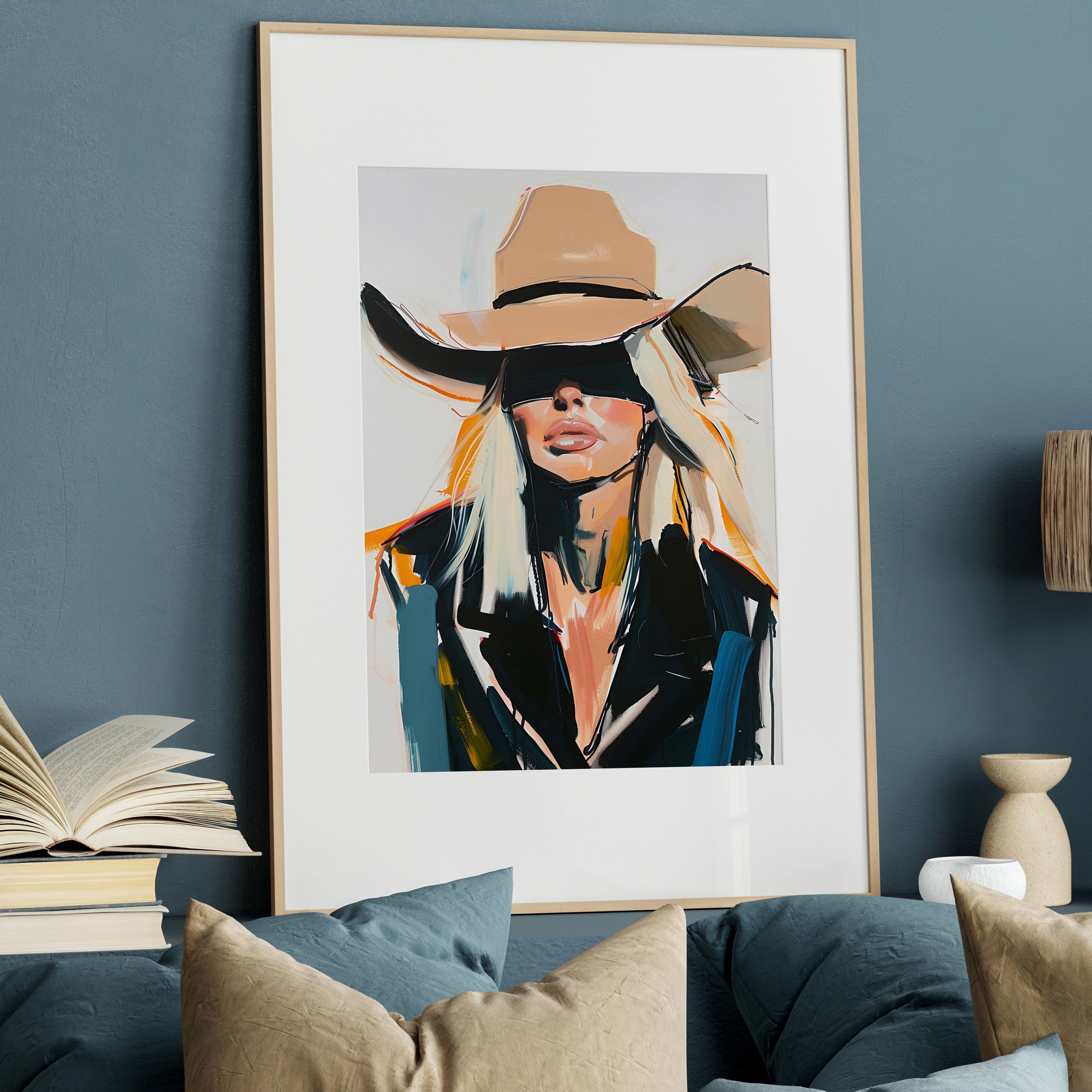 Blindfolded Cowgirl Charm