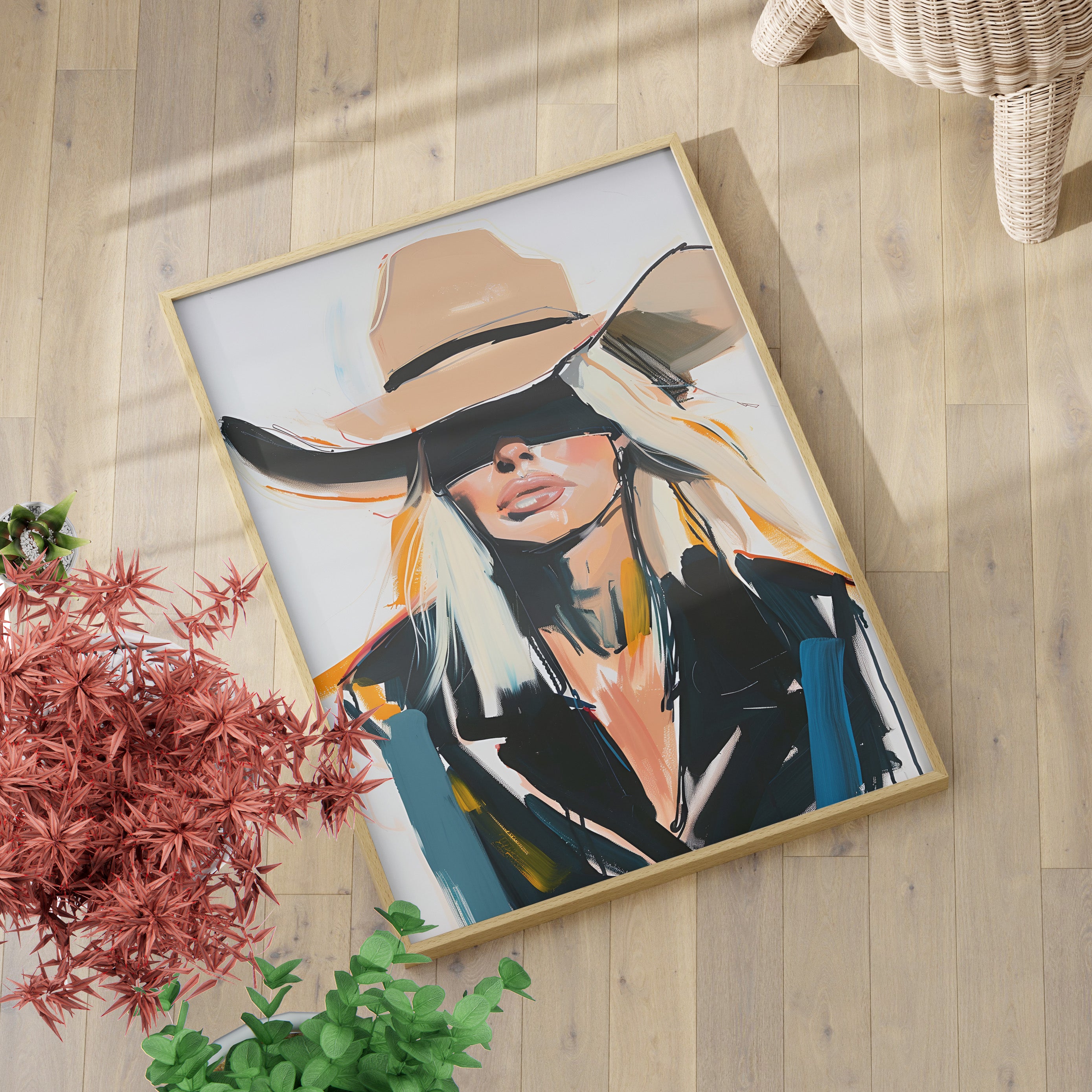Blindfolded Cowgirl Charm
