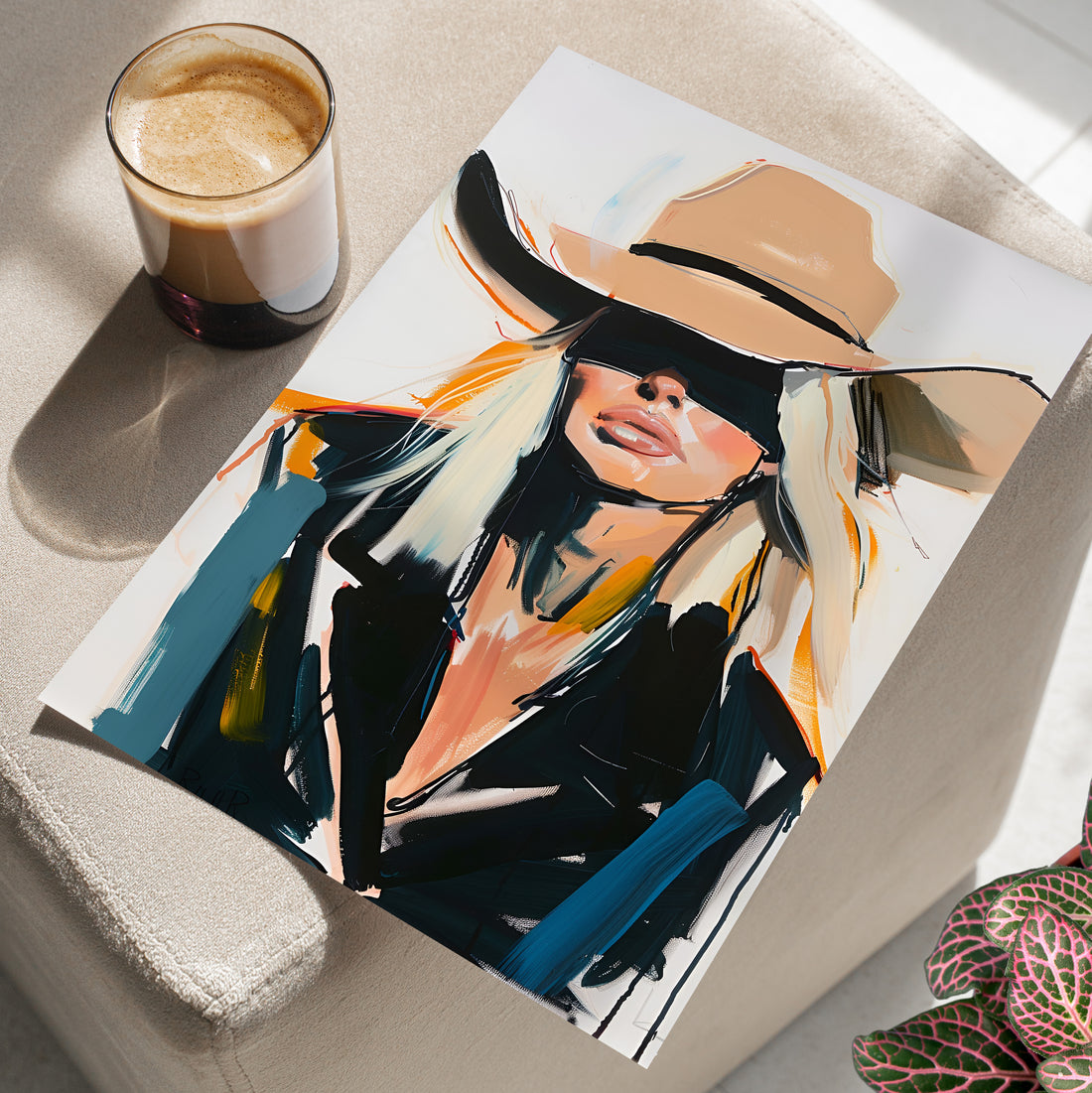 Blindfolded Cowgirl Charm