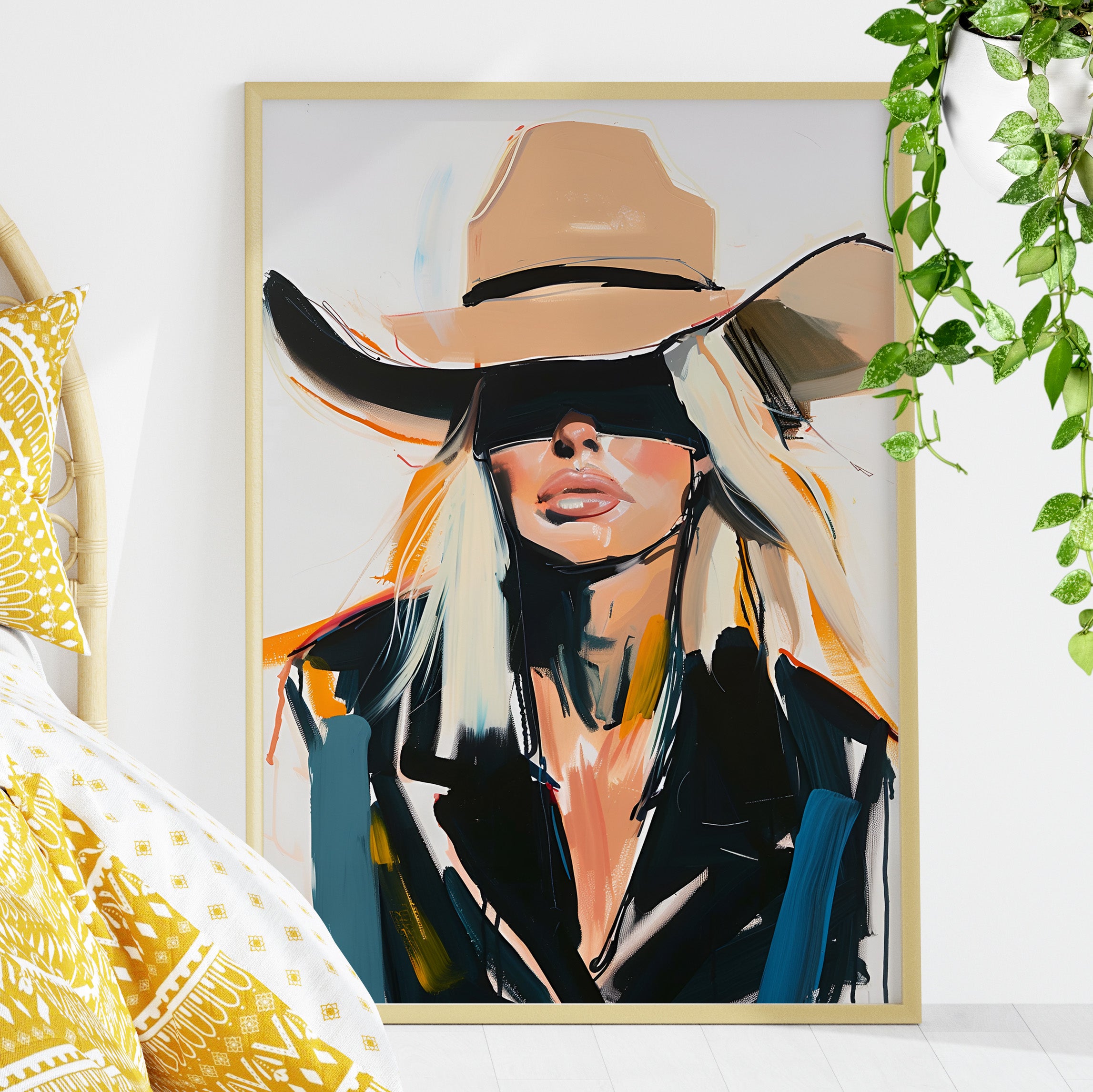 Blindfolded Cowgirl Charm