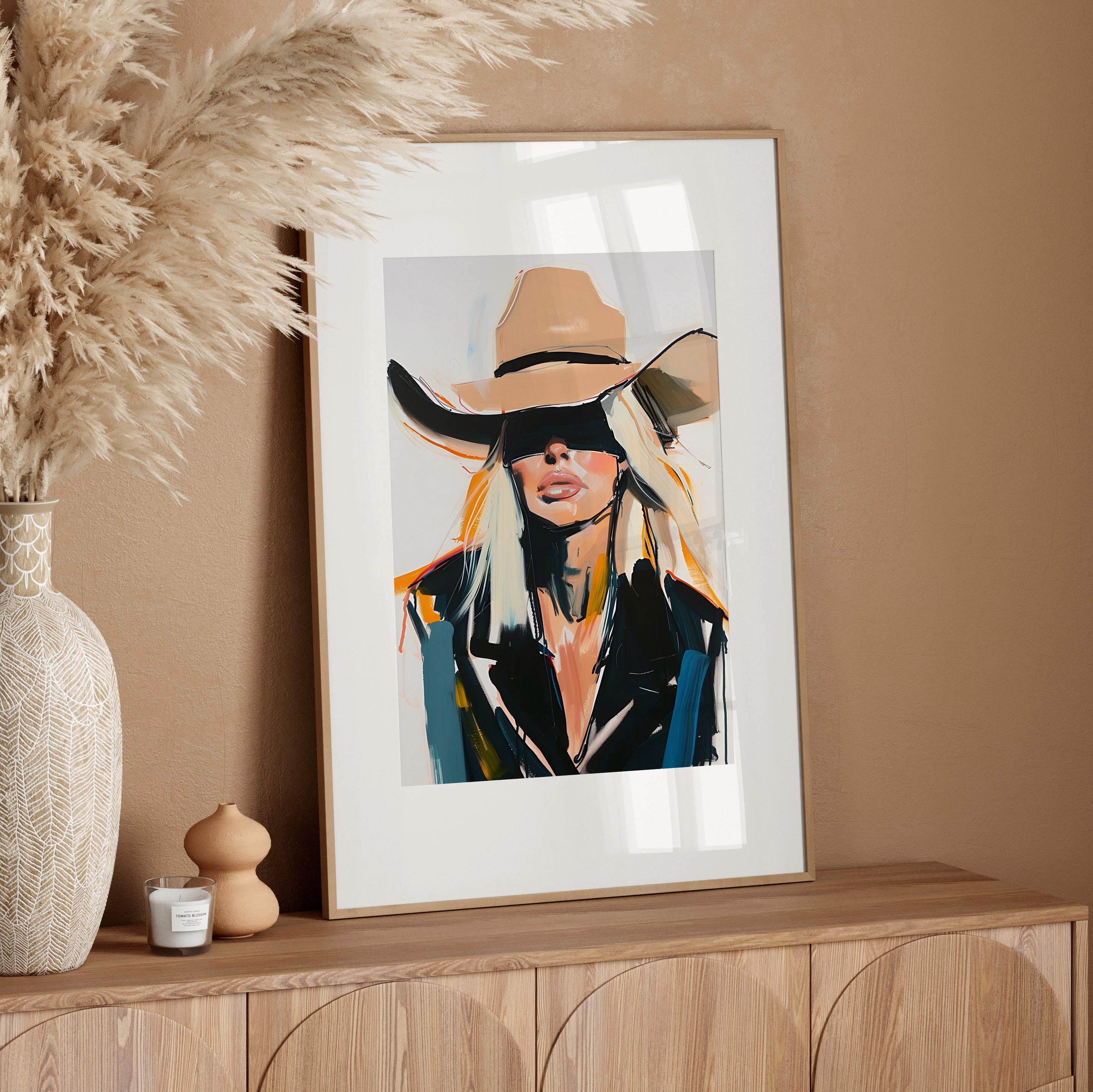 Blindfolded Cowgirl Charm