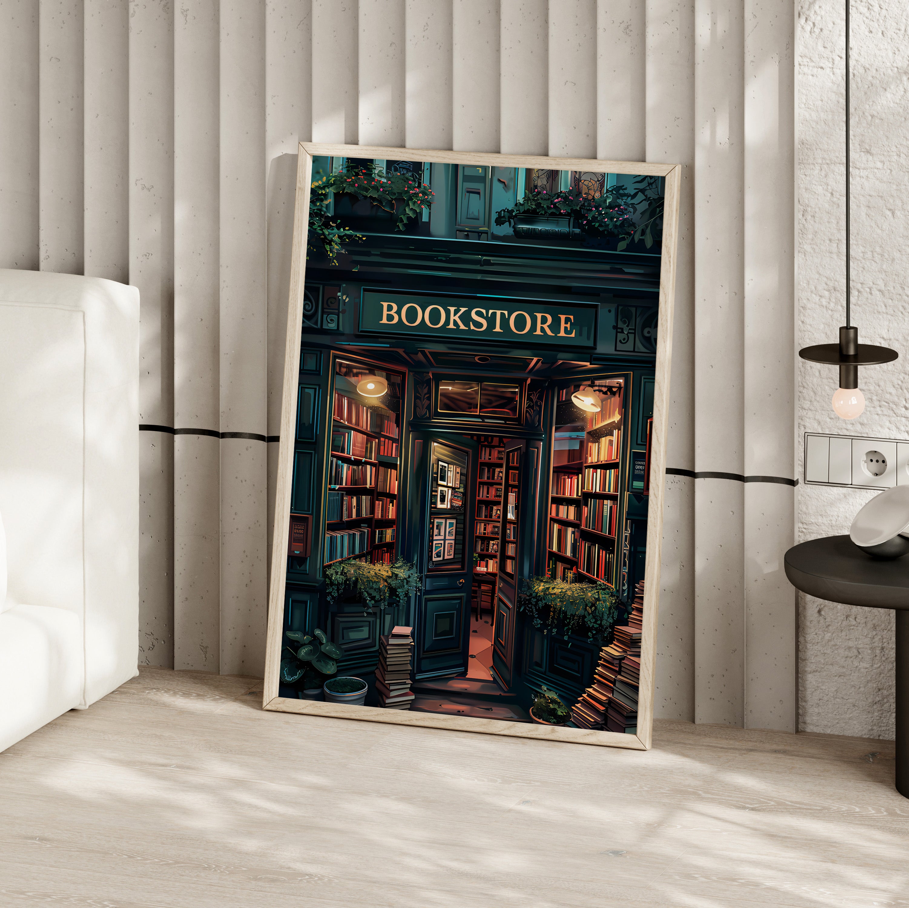 Midnight Bookstore Glow