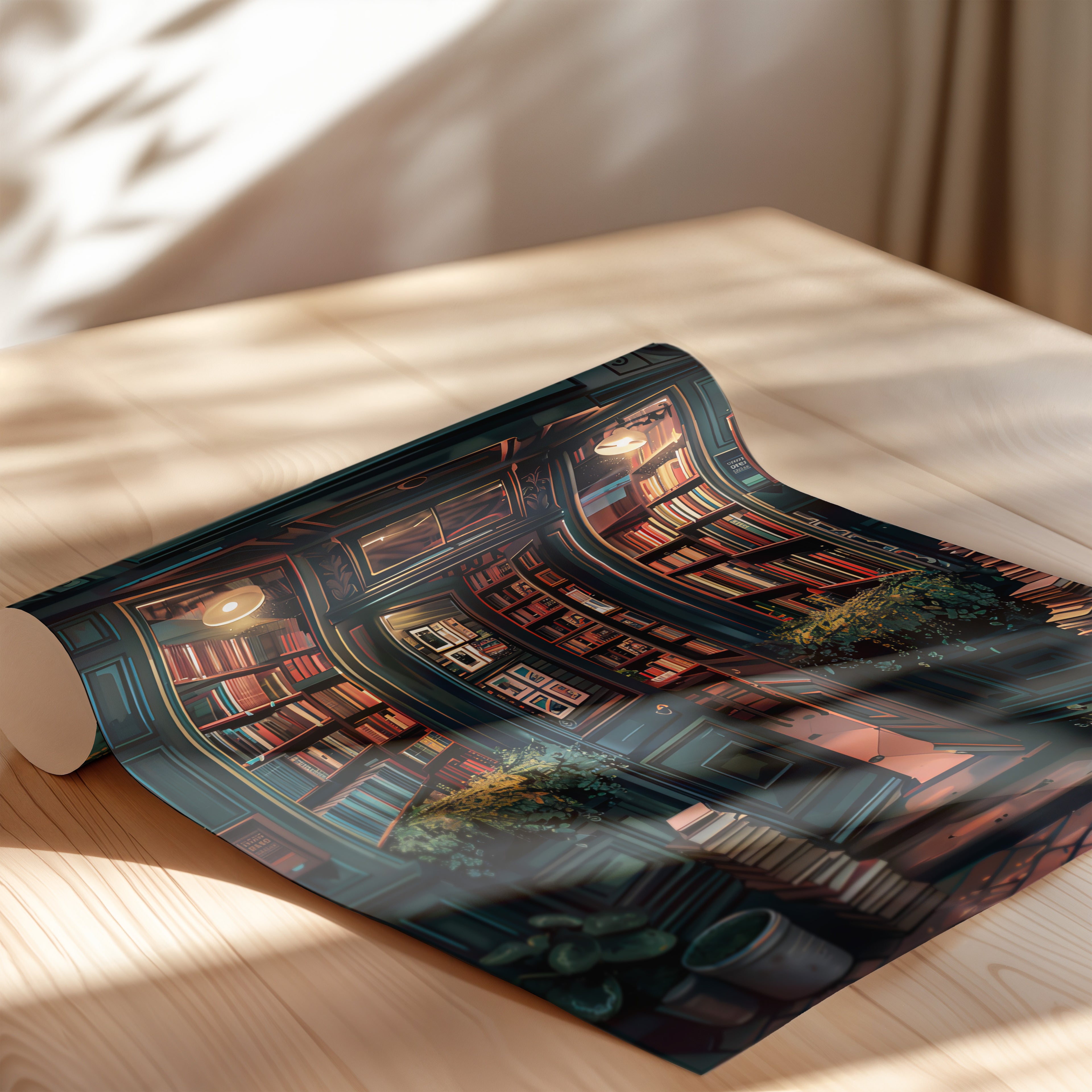 Midnight Bookstore Glow