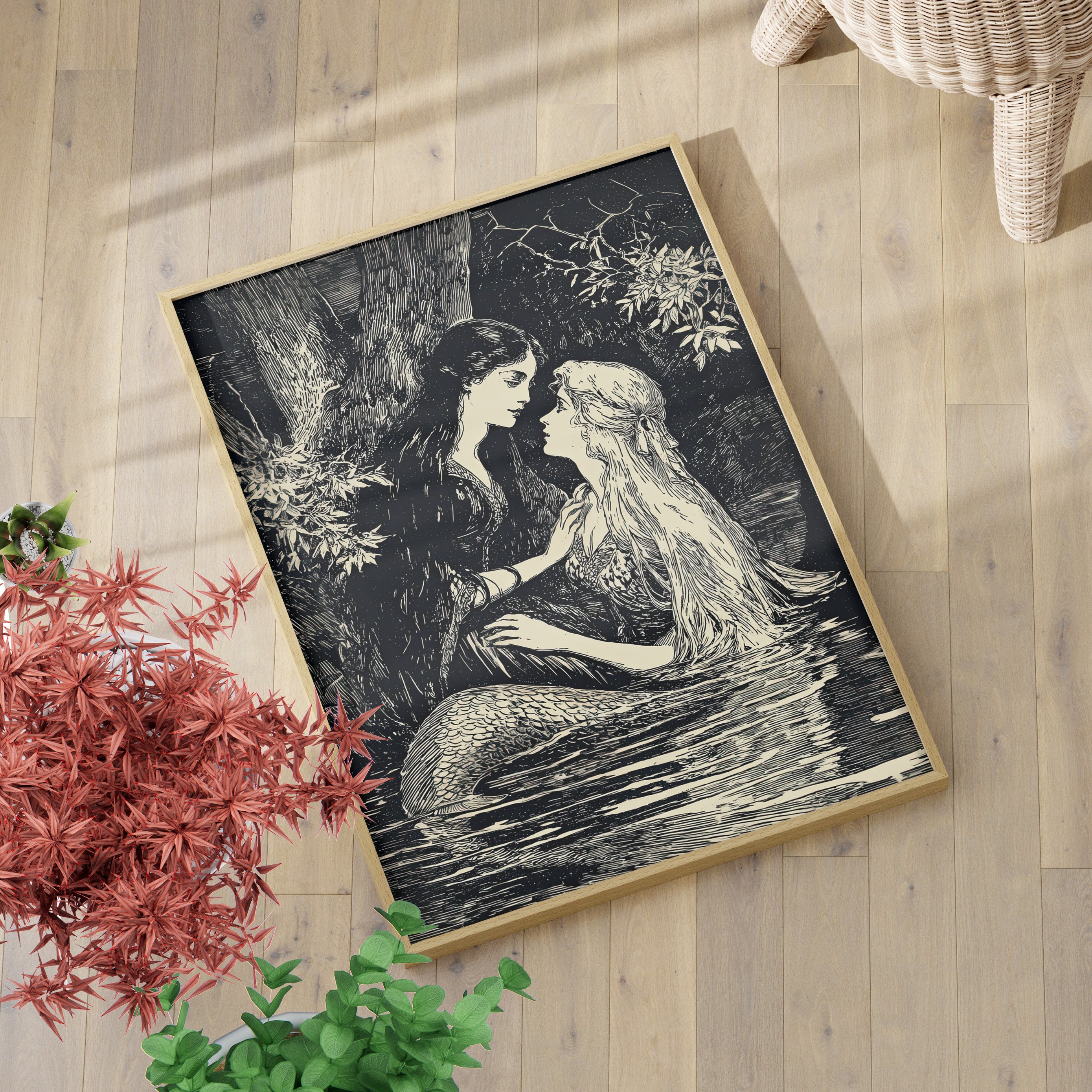Mermaid Fairy Midnight Kiss