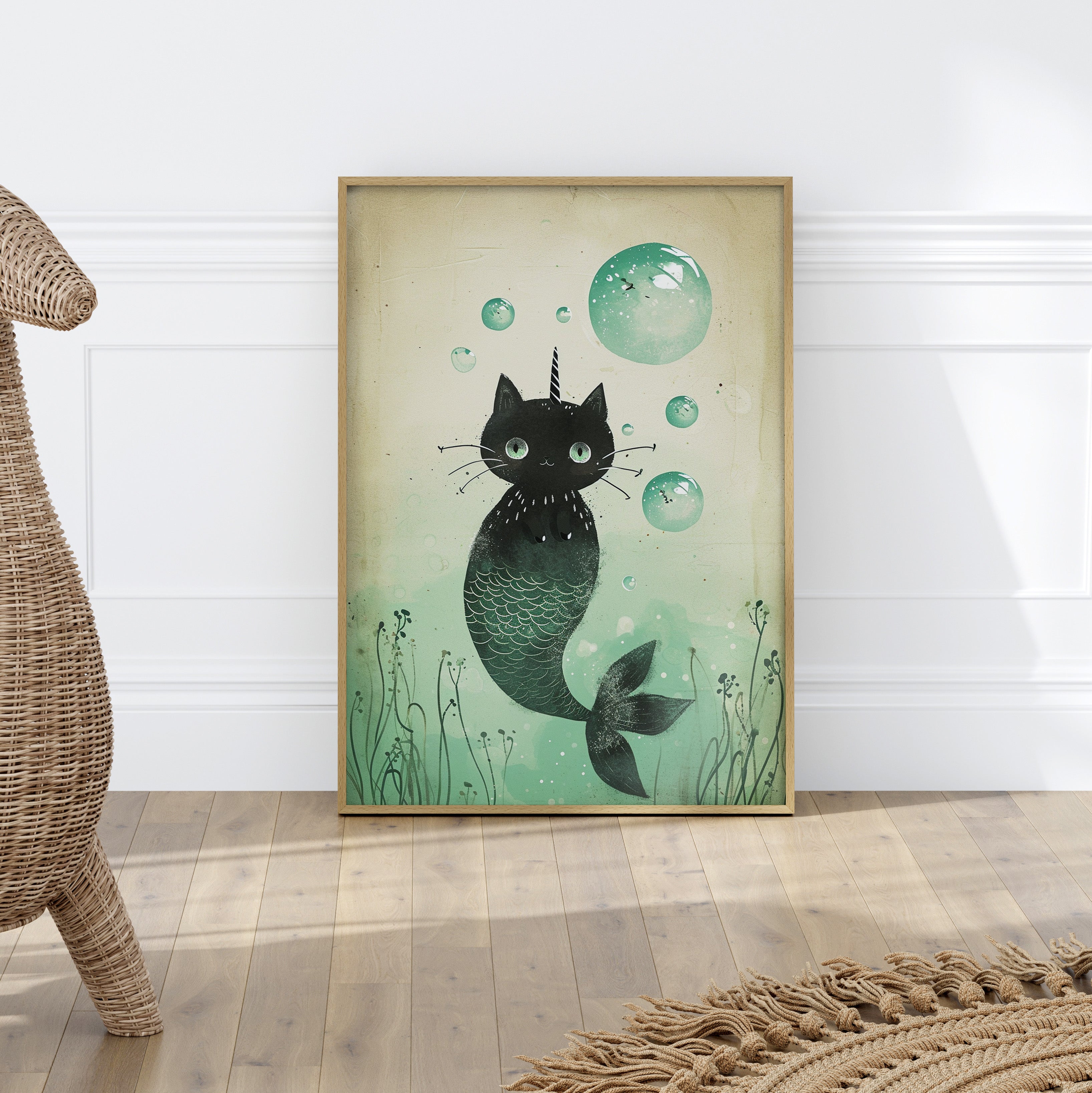 Unicorn Mermaid Kitty Magic