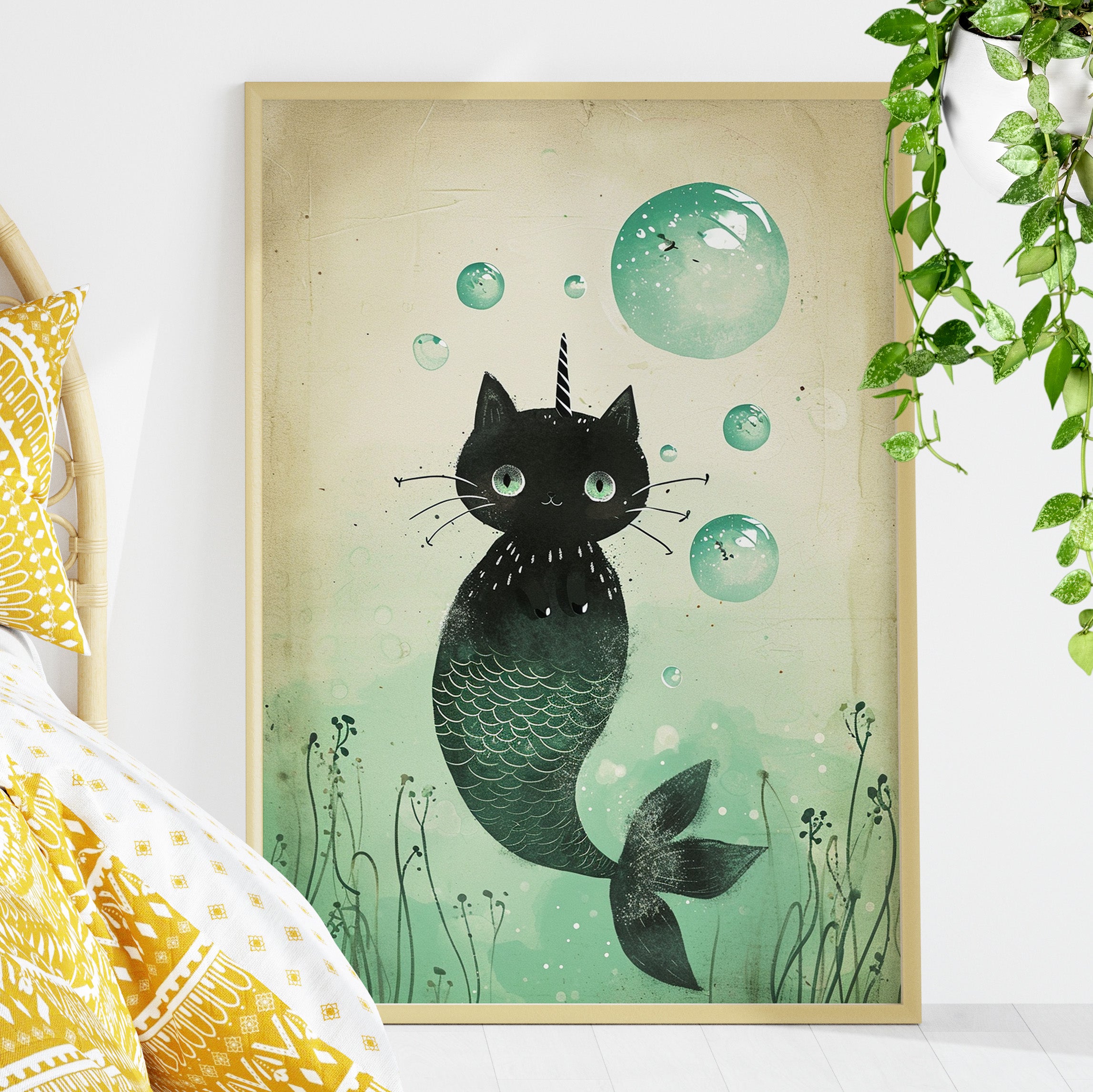 Unicorn Mermaid Kitty Magic