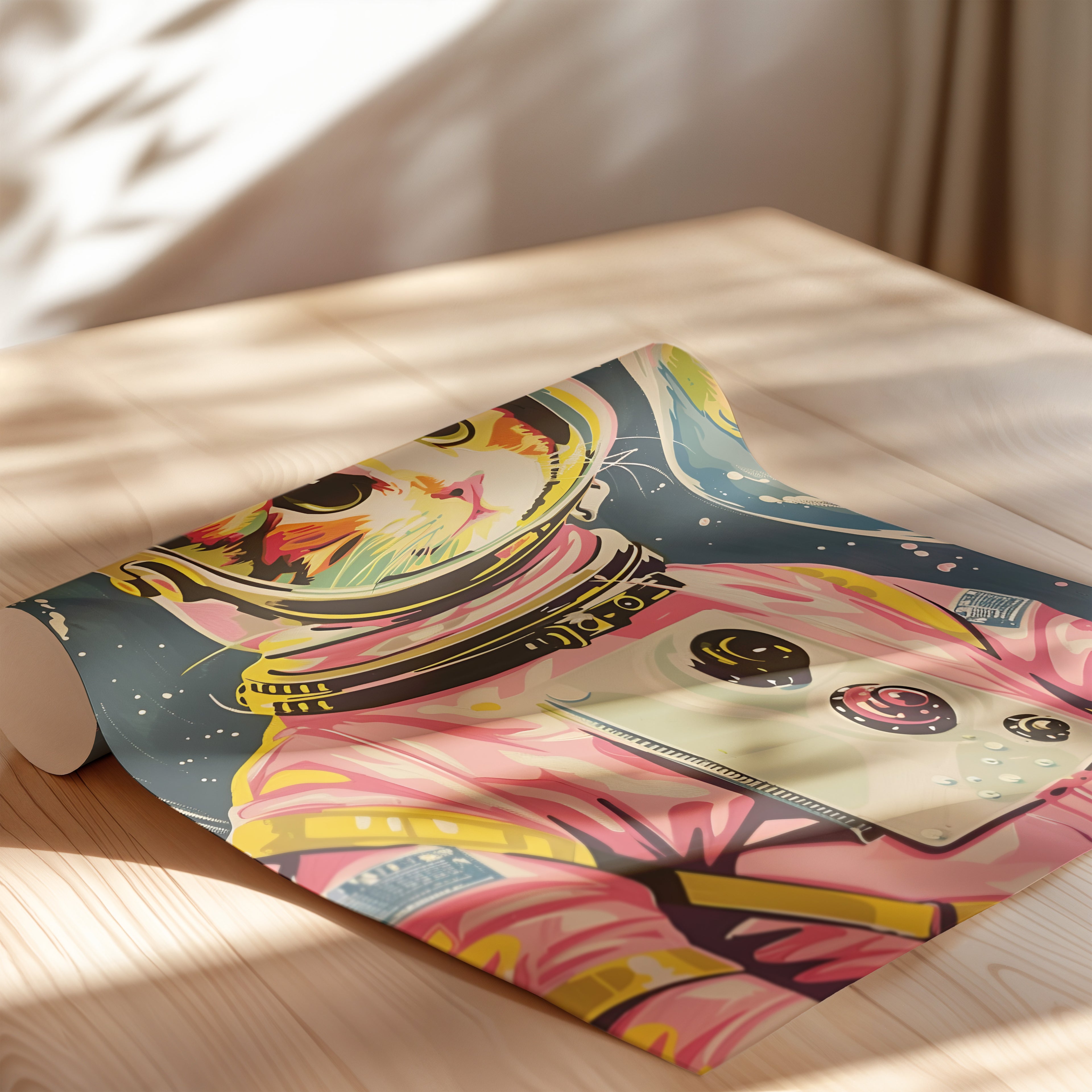 Catstronaut Pink Mission