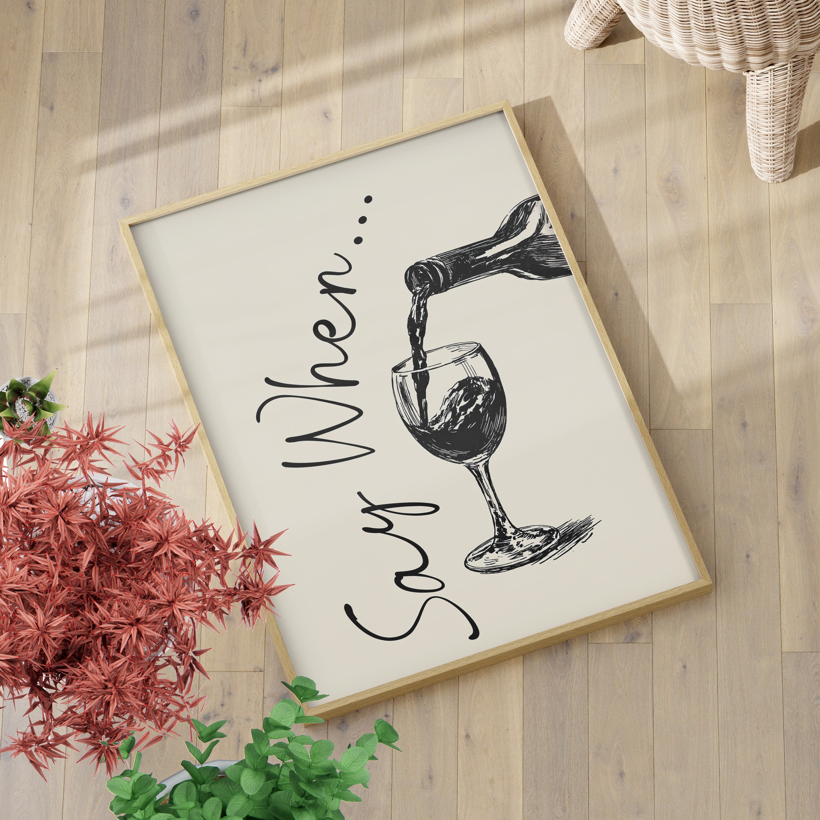 Say When Wine Pour