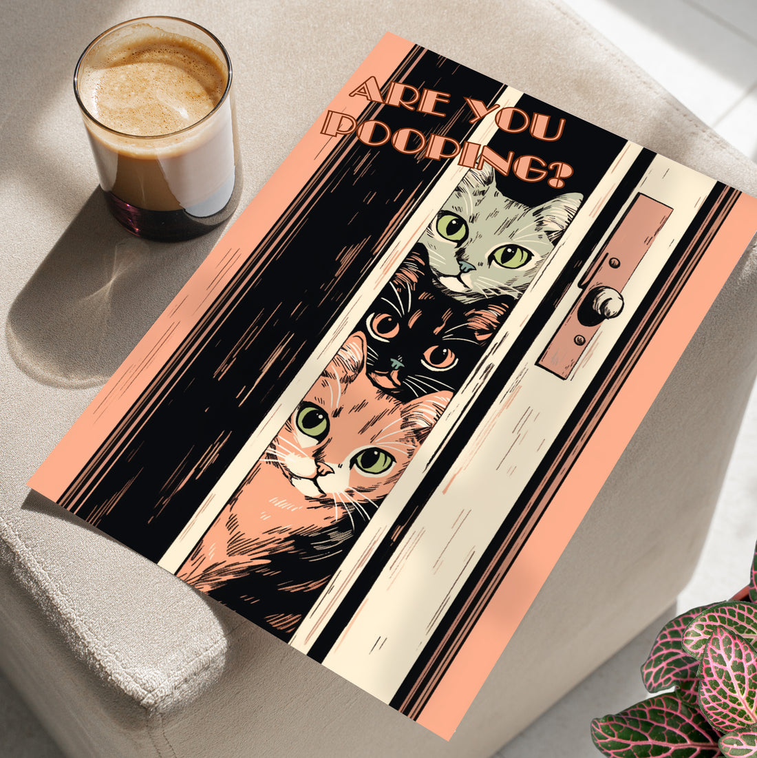 Feline Bathroom Inquisition