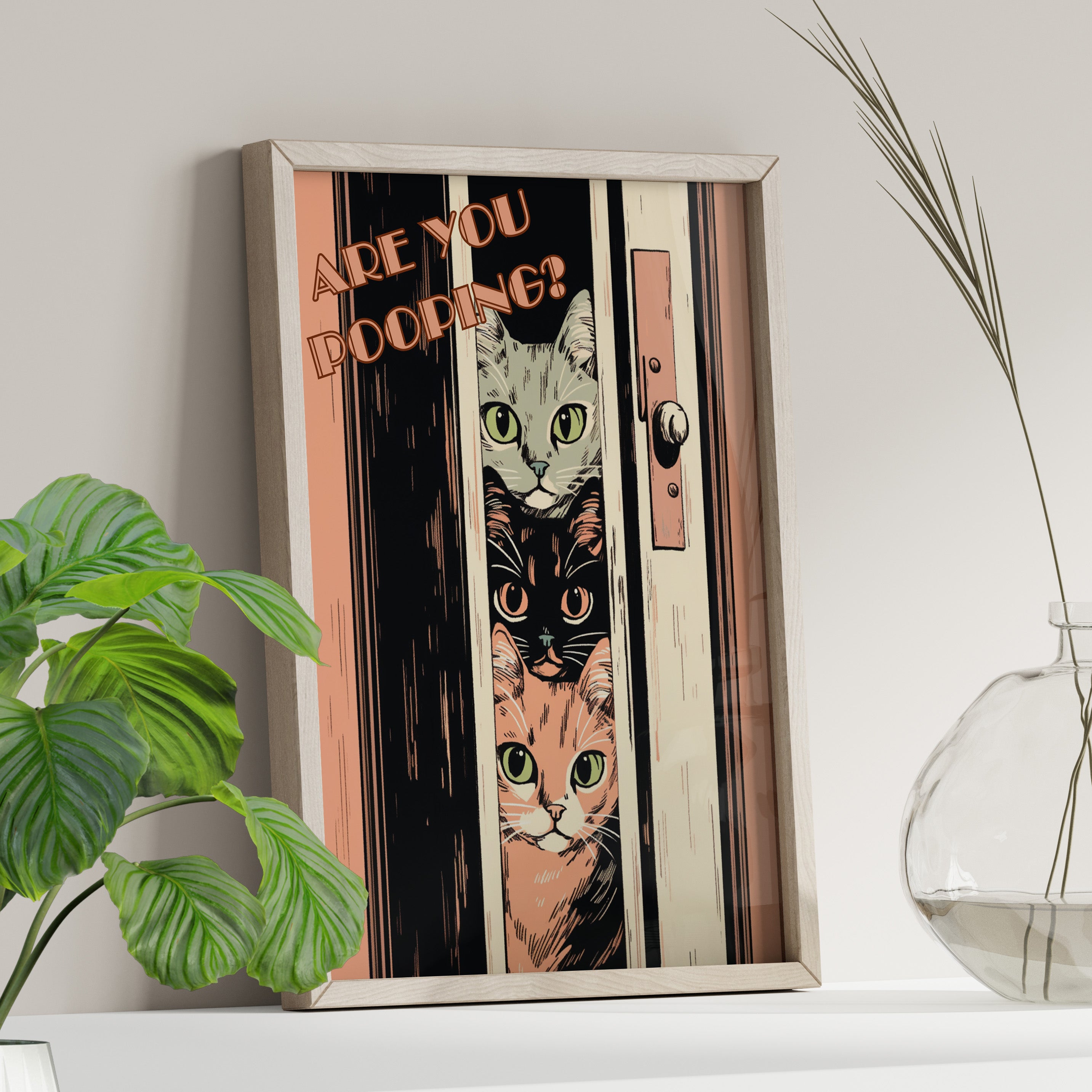 Feline Bathroom Inquisition