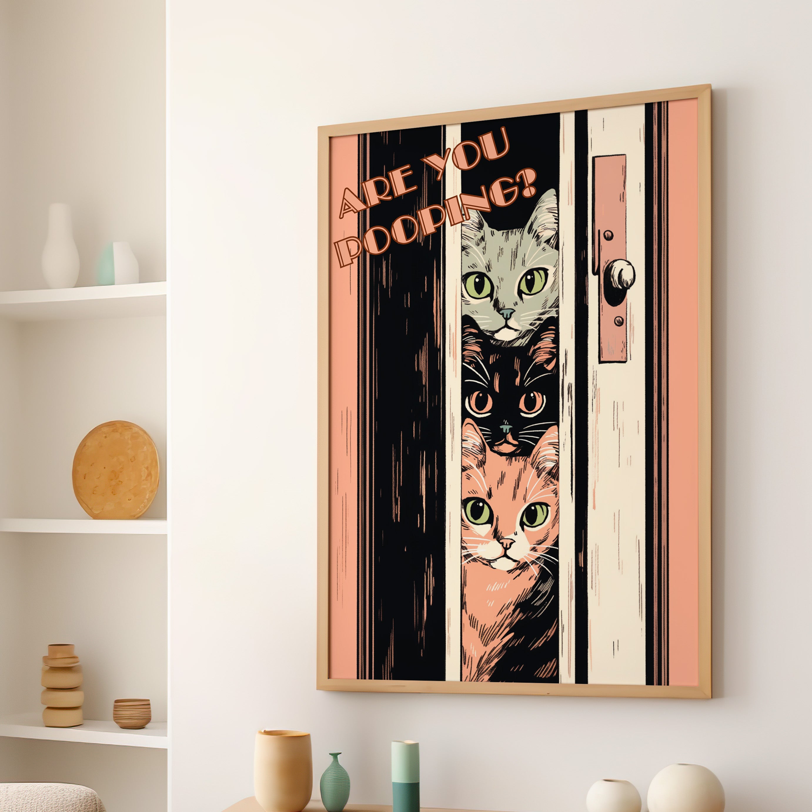 Feline Bathroom Inquisition