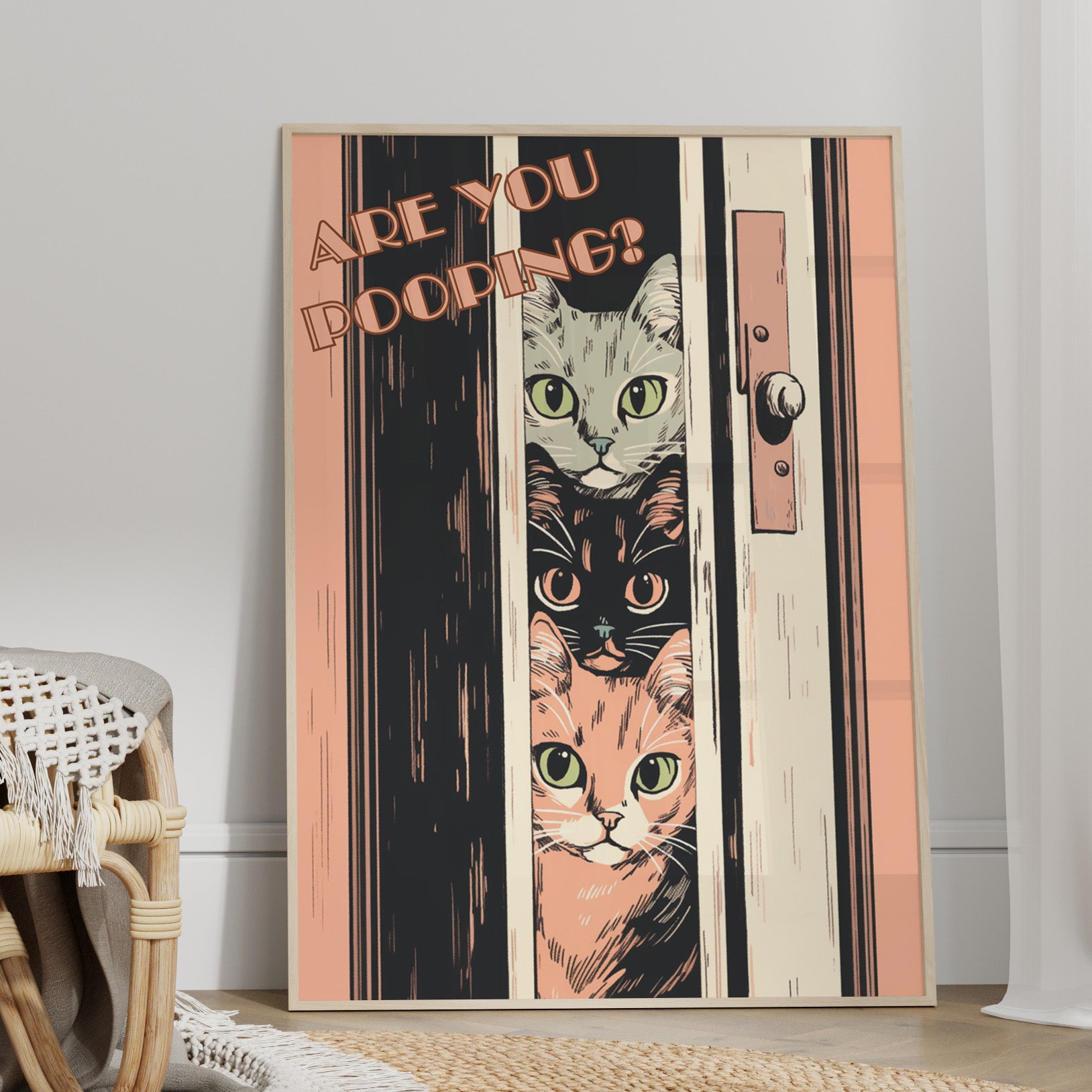 Feline Bathroom Inquisition