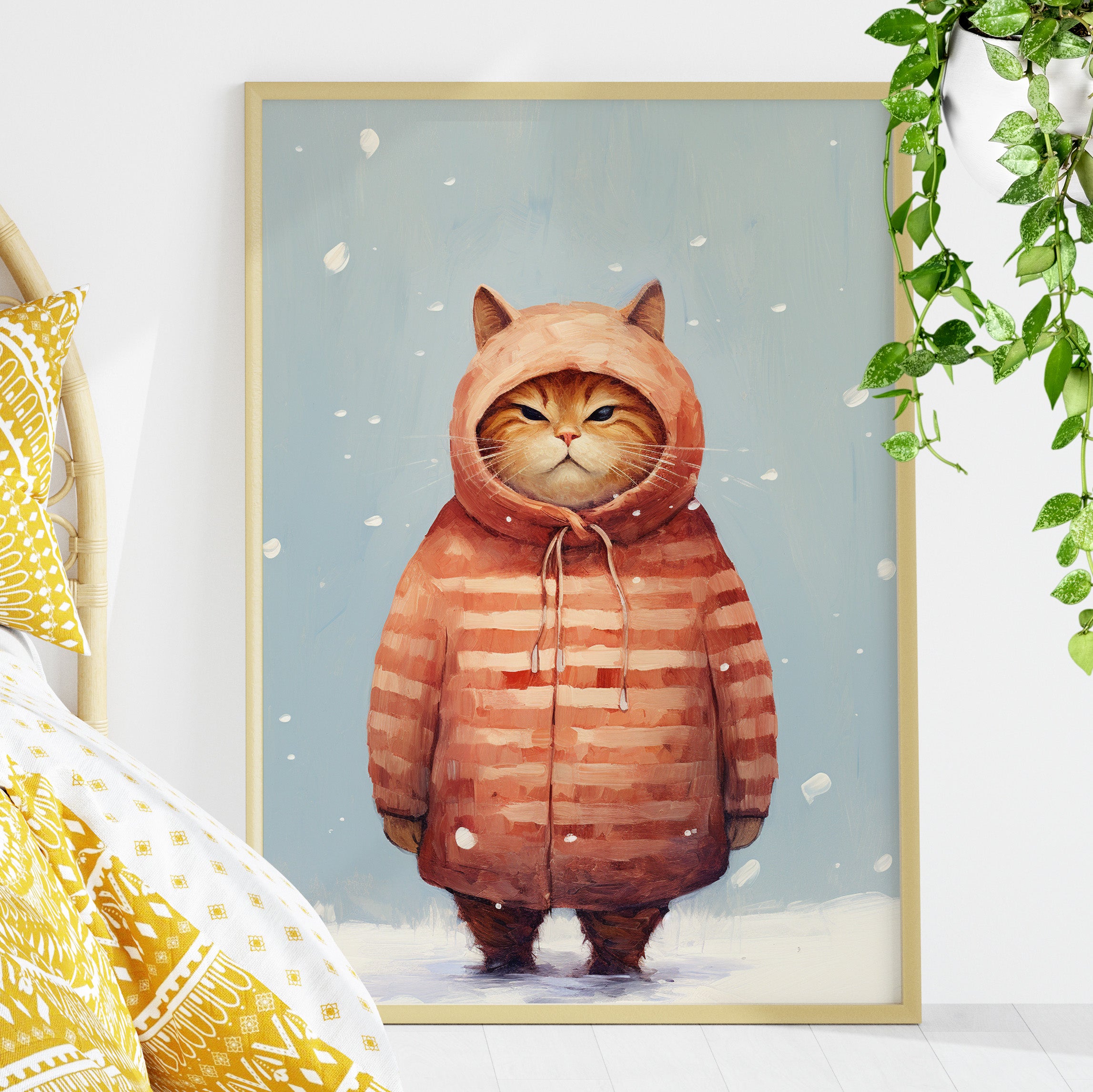 Grumpy Winter Floof