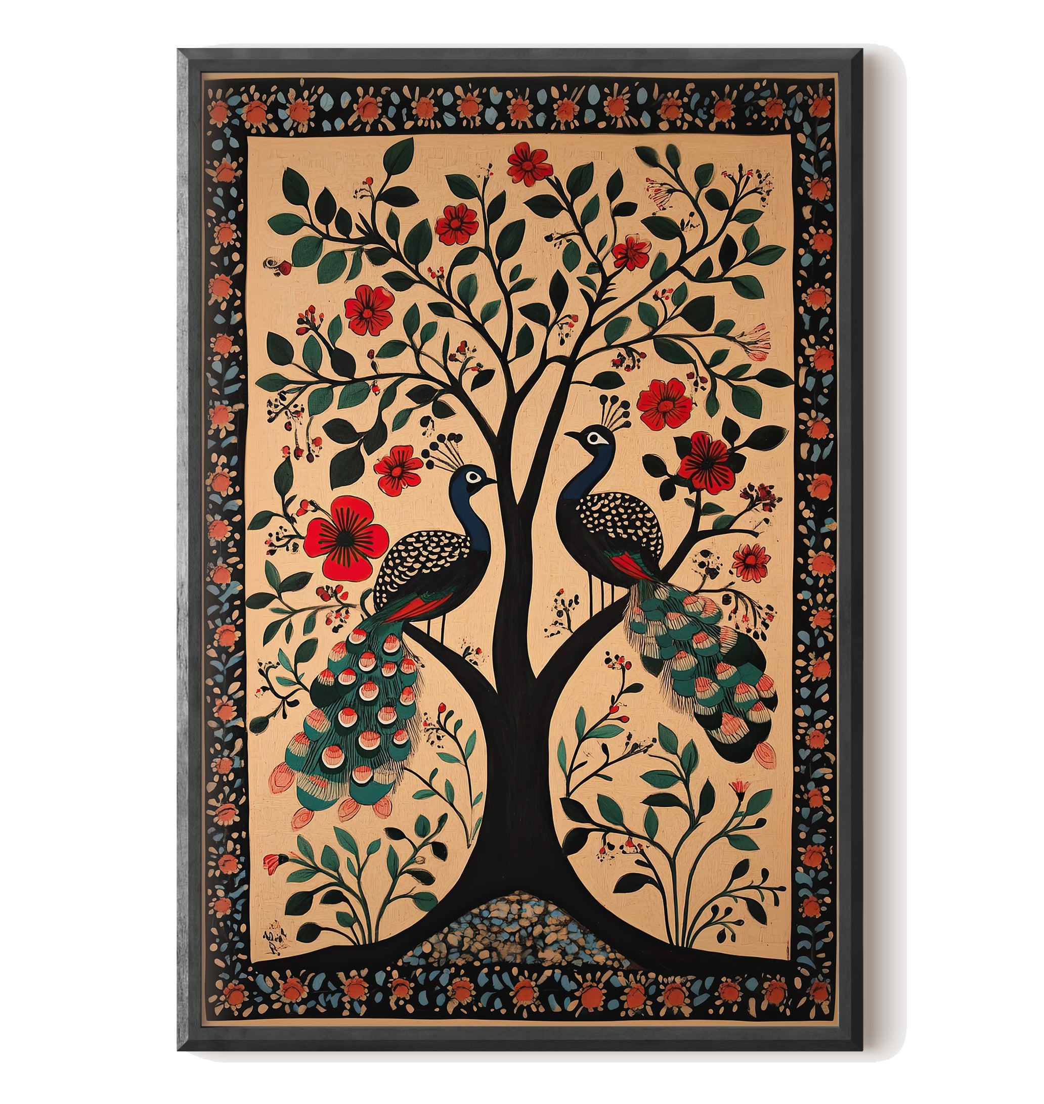 Lovers Under Blooming Canopy