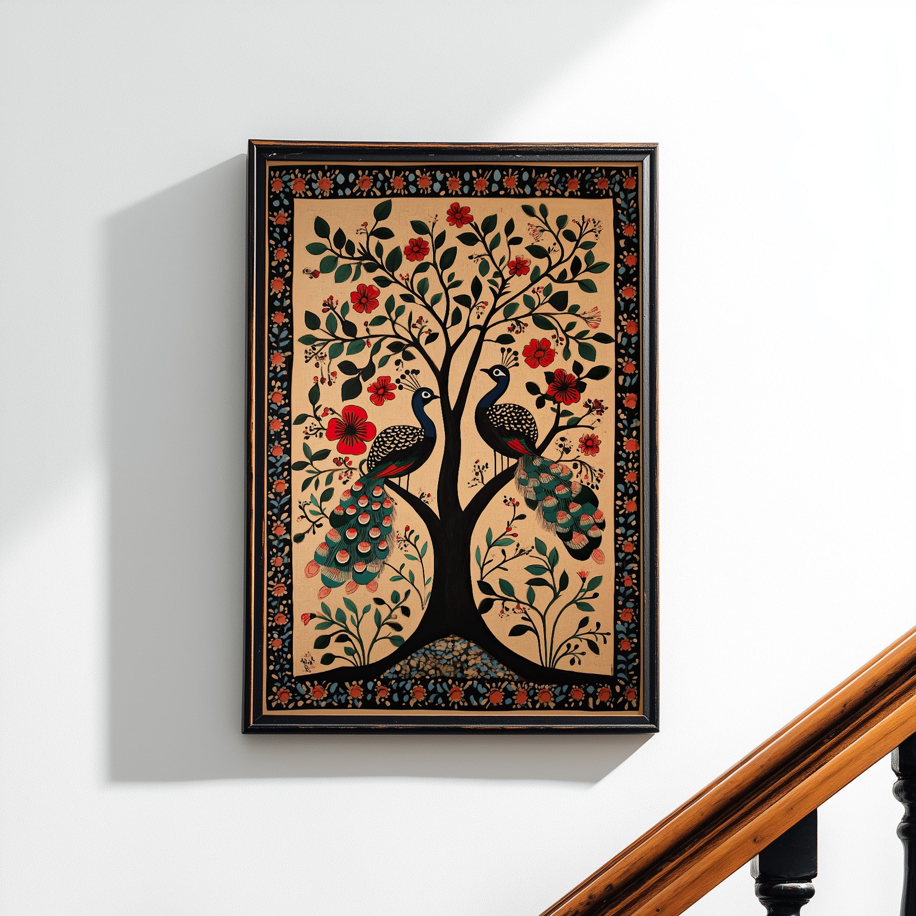 Lovers Under Blooming Canopy