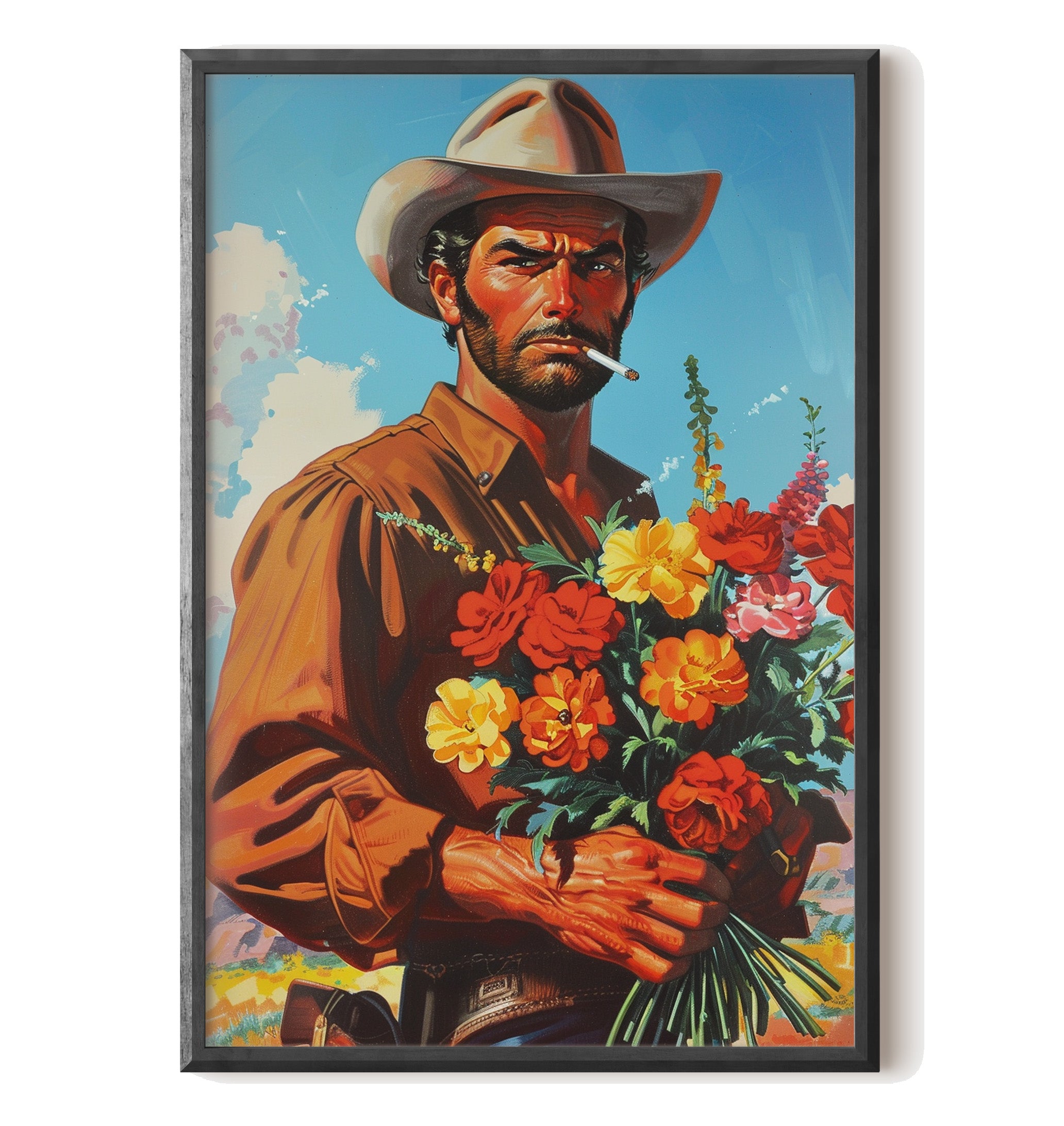 Rugged Blooms Cowboy