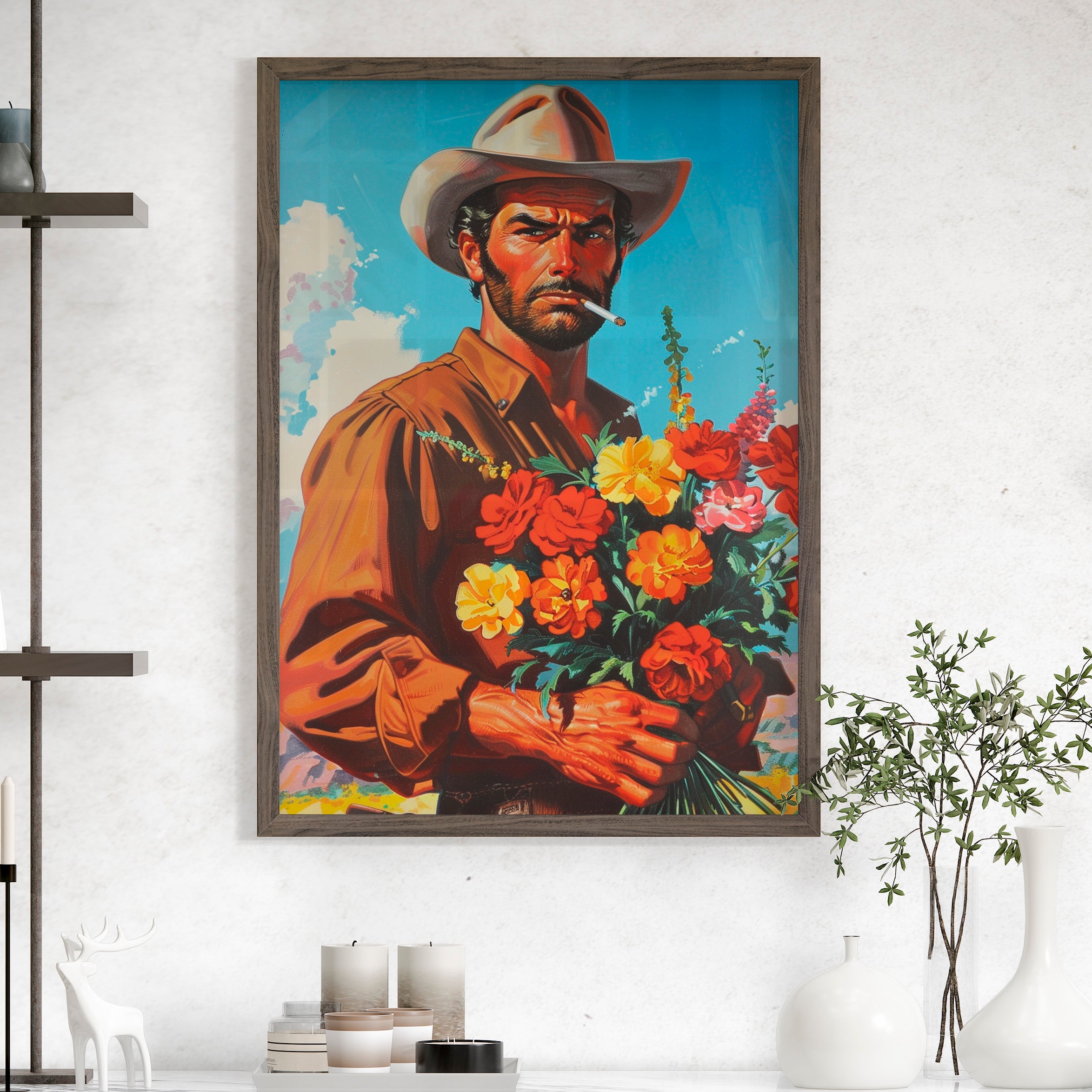 Rugged Blooms Cowboy