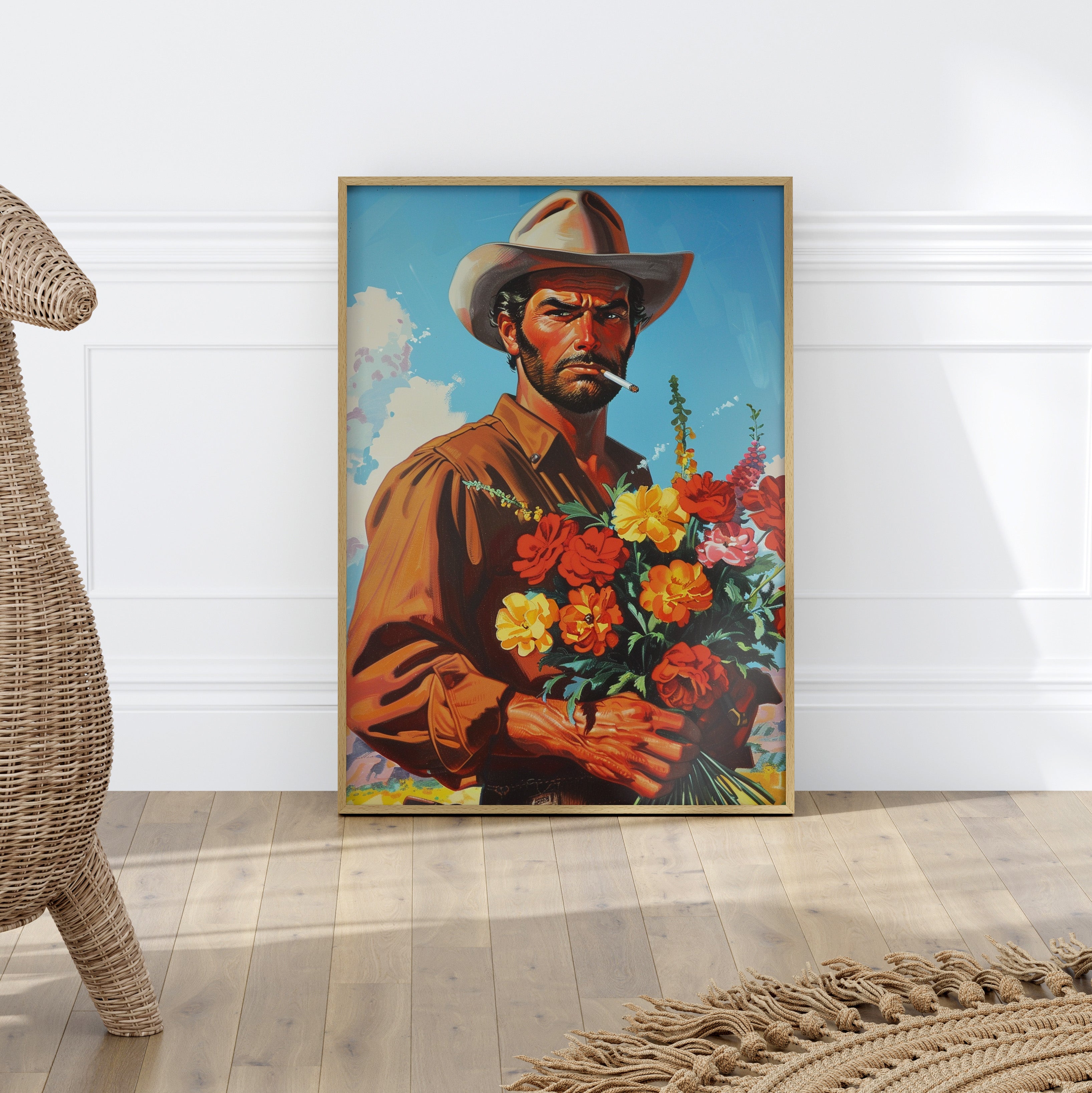 Rugged Blooms Cowboy