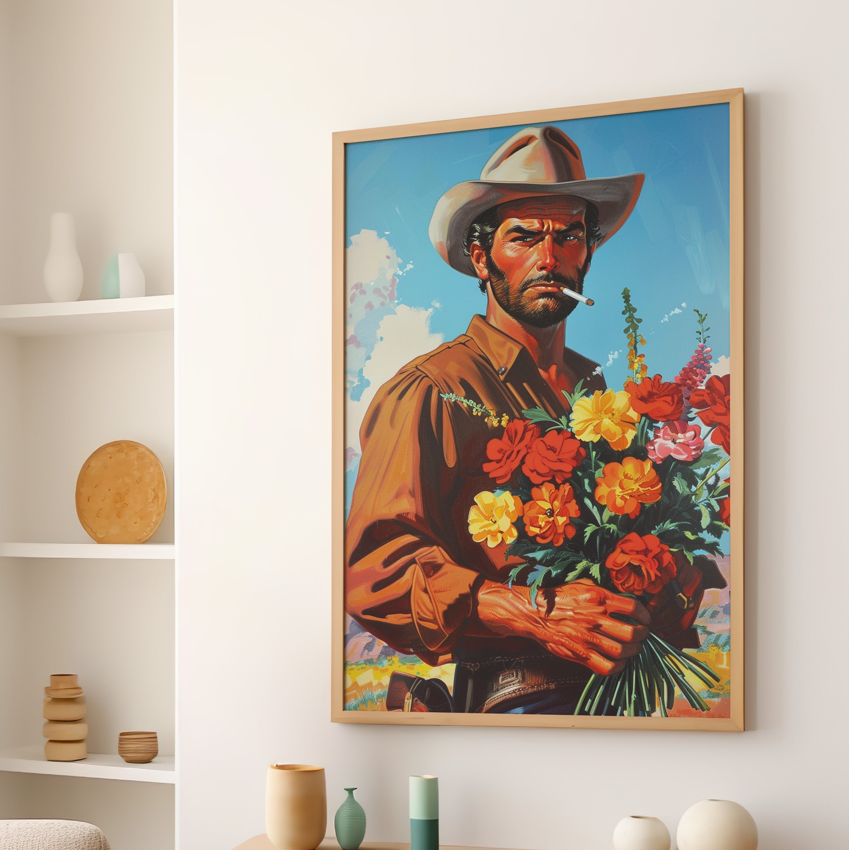 Rugged Blooms Cowboy