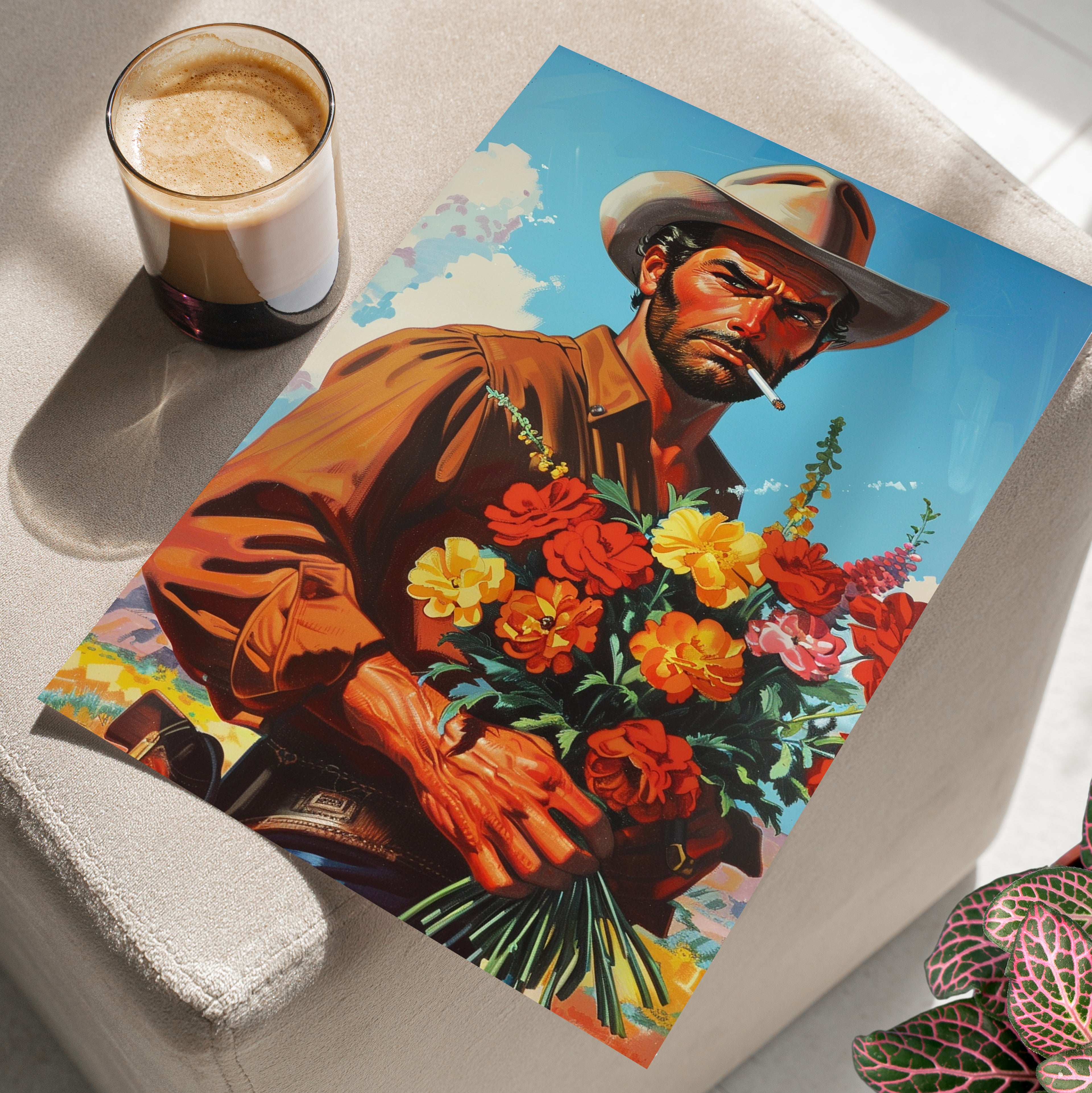 Rugged Blooms Cowboy