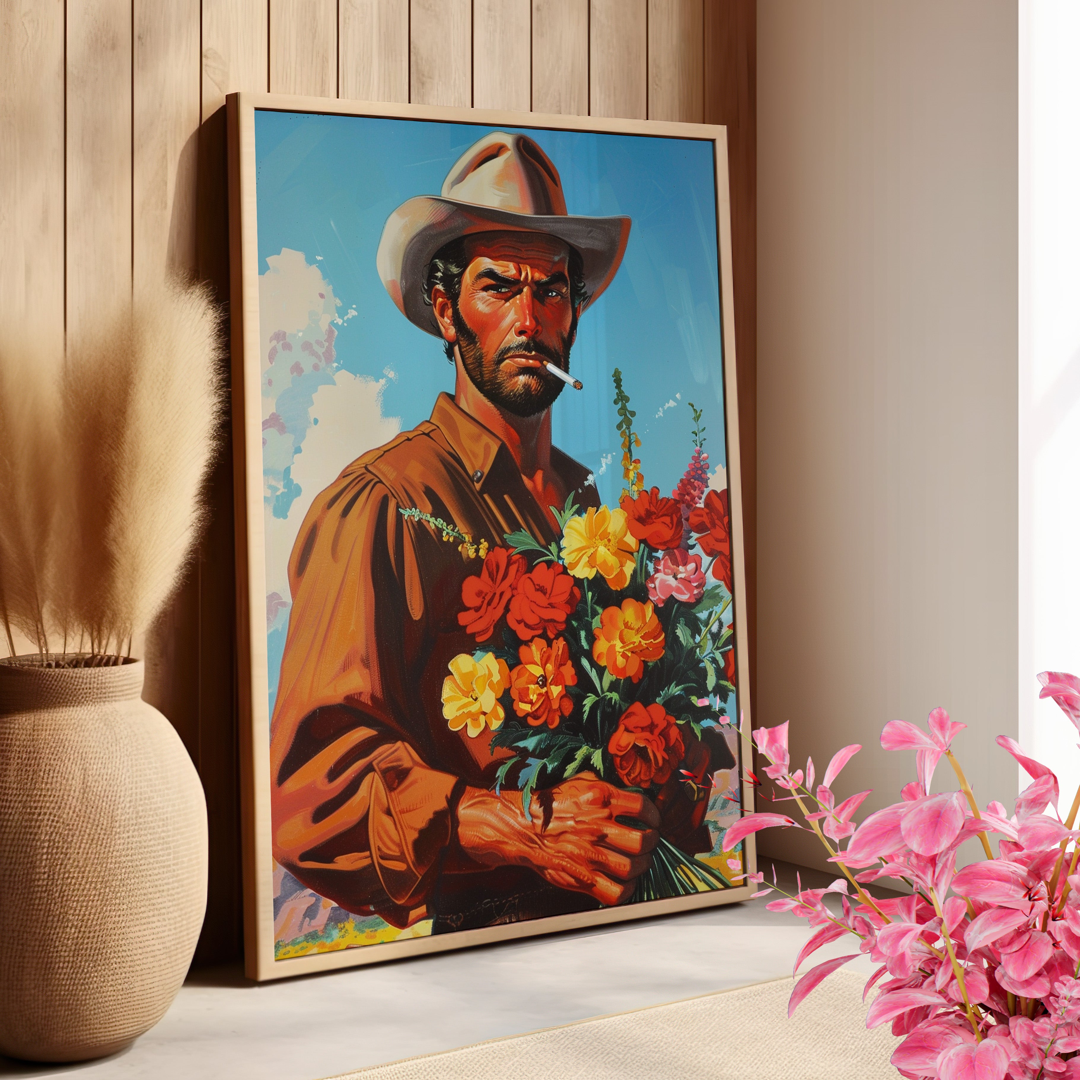 Rugged Blooms Cowboy
