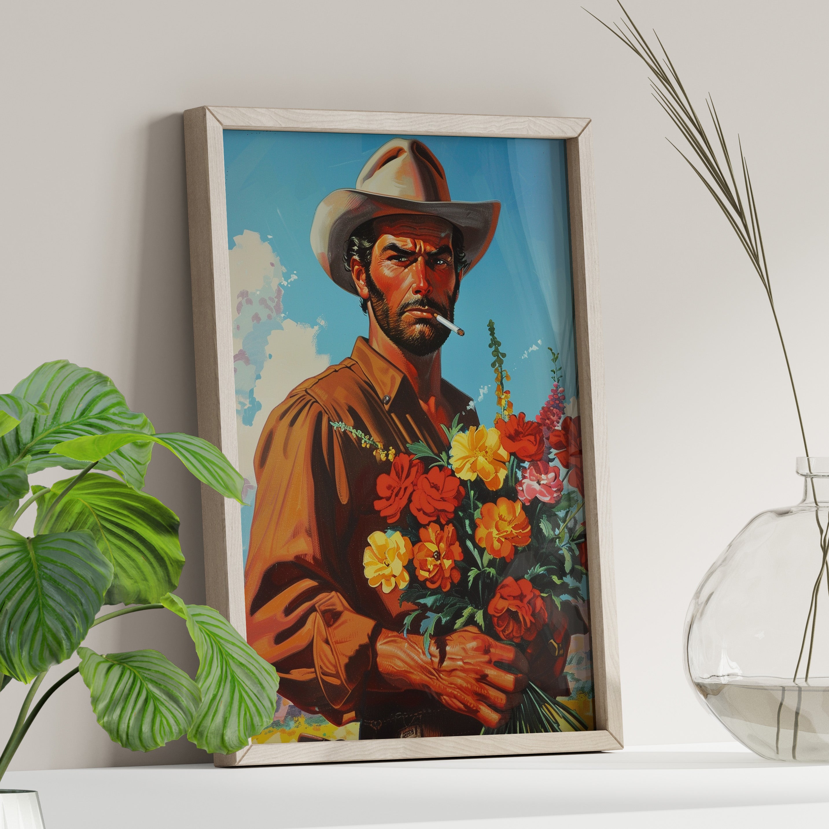 Rugged Blooms Cowboy
