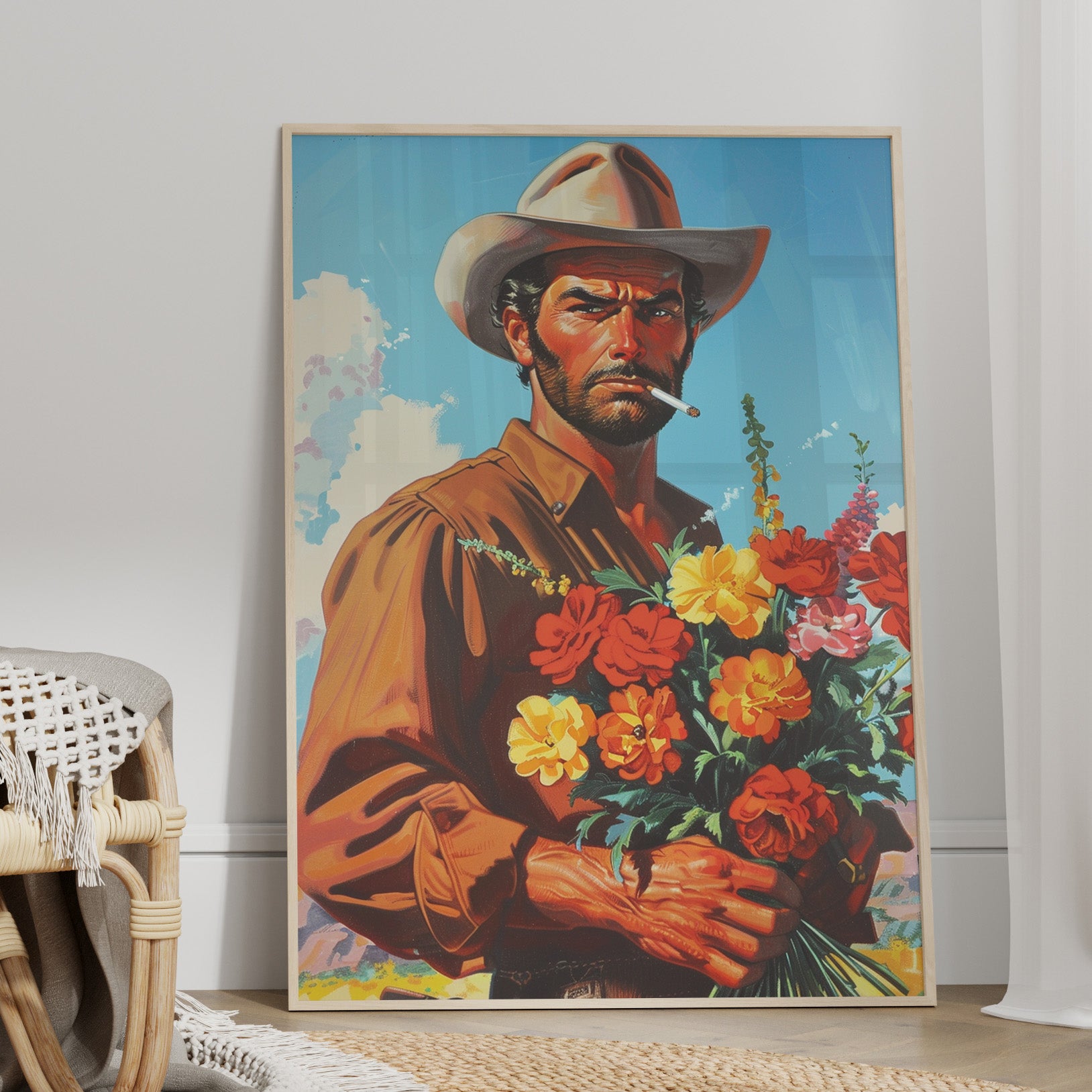 Rugged Blooms Cowboy