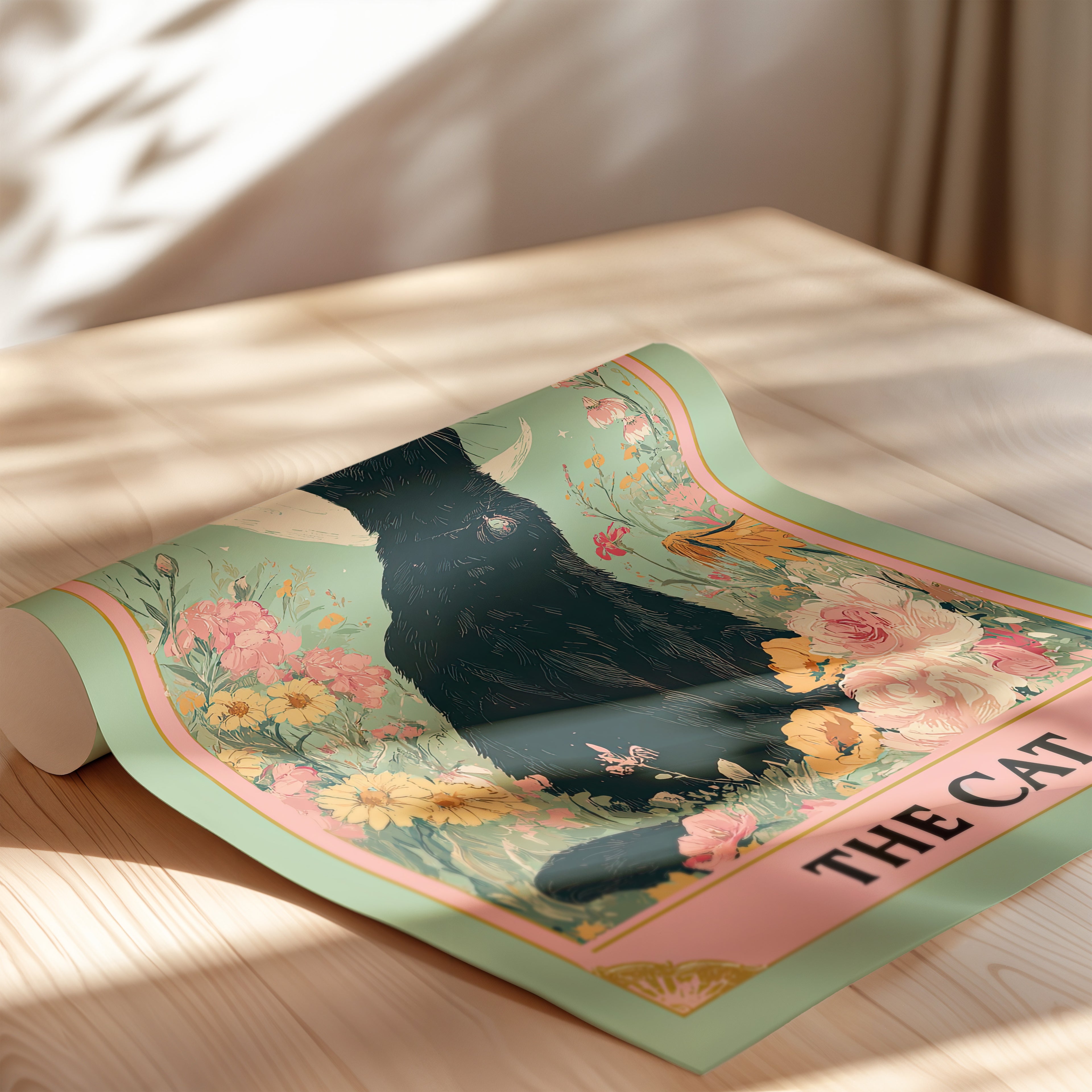 Moonlight Familiar Tarot Cat