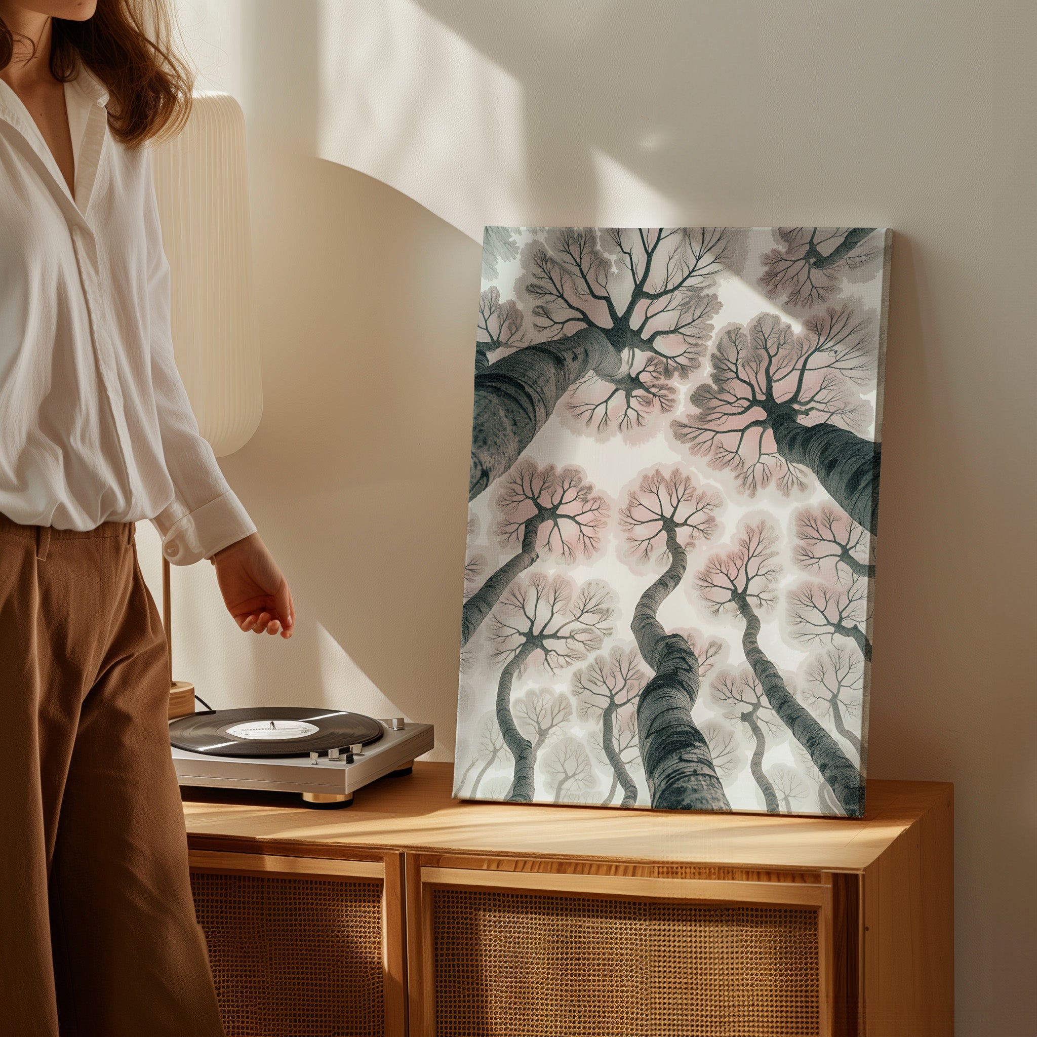 .75" Matte Canvas - Canopy of Whimsy