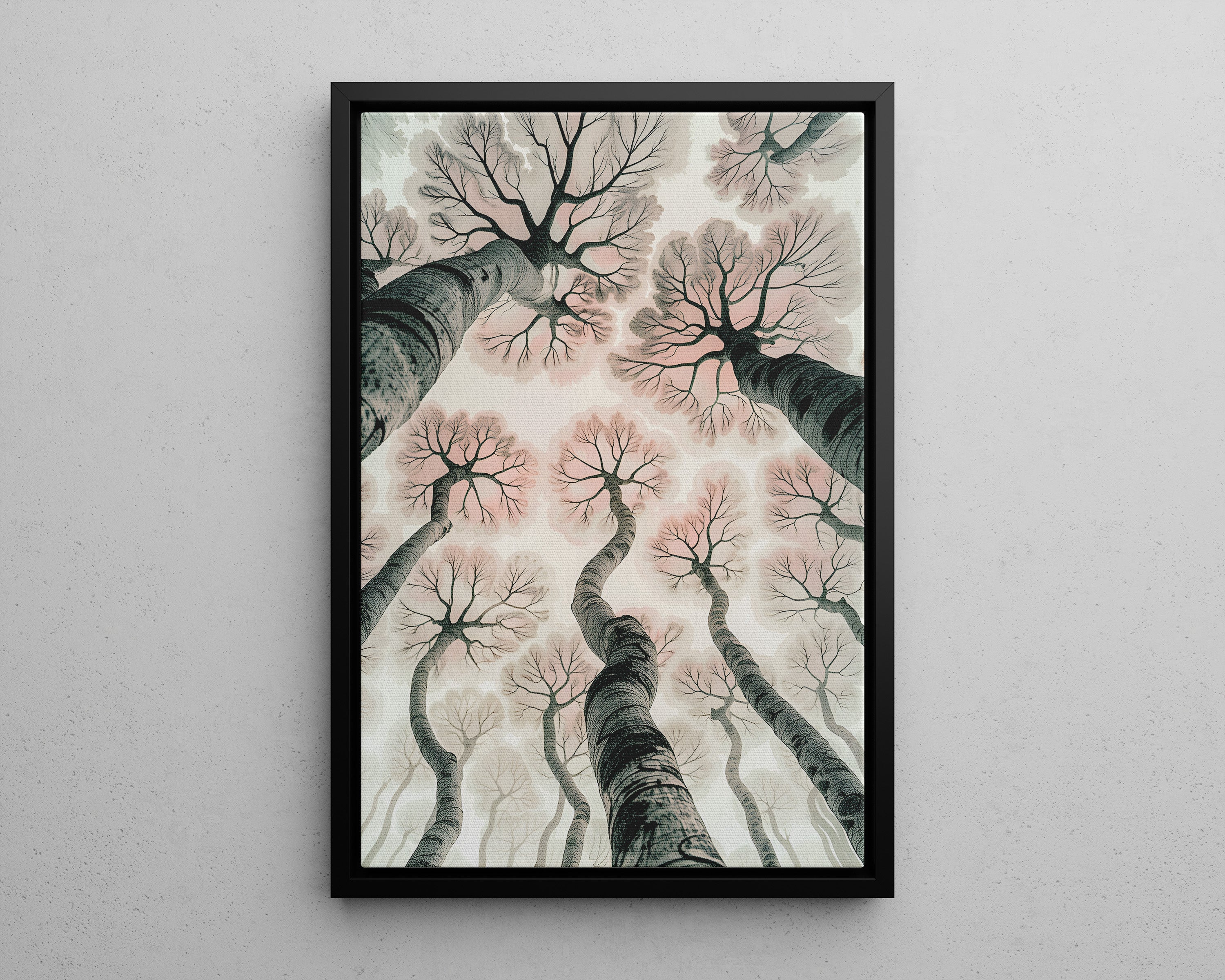 Framed Canvas - Canopy of Whimsy