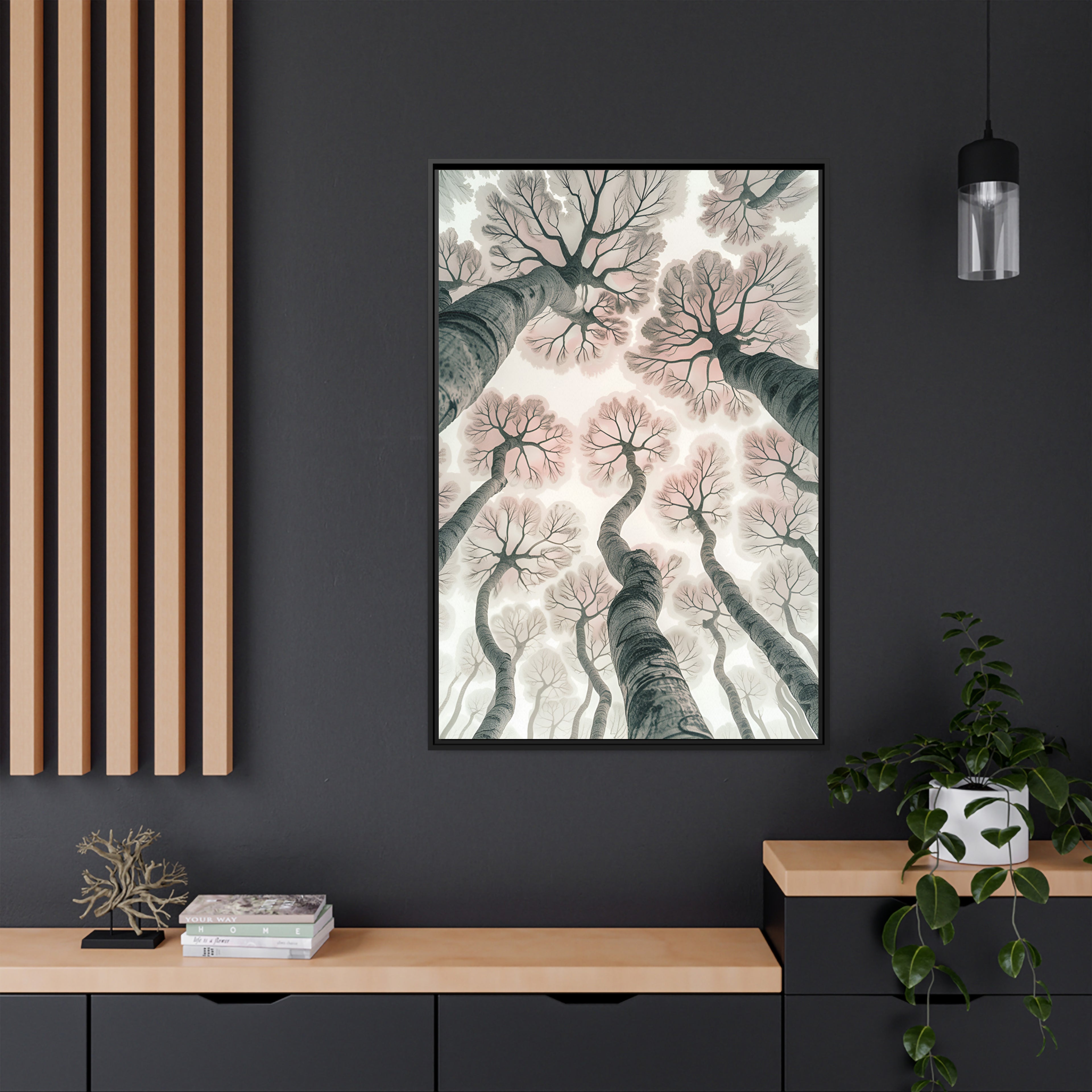 Framed Canvas - Canopy of Whimsy