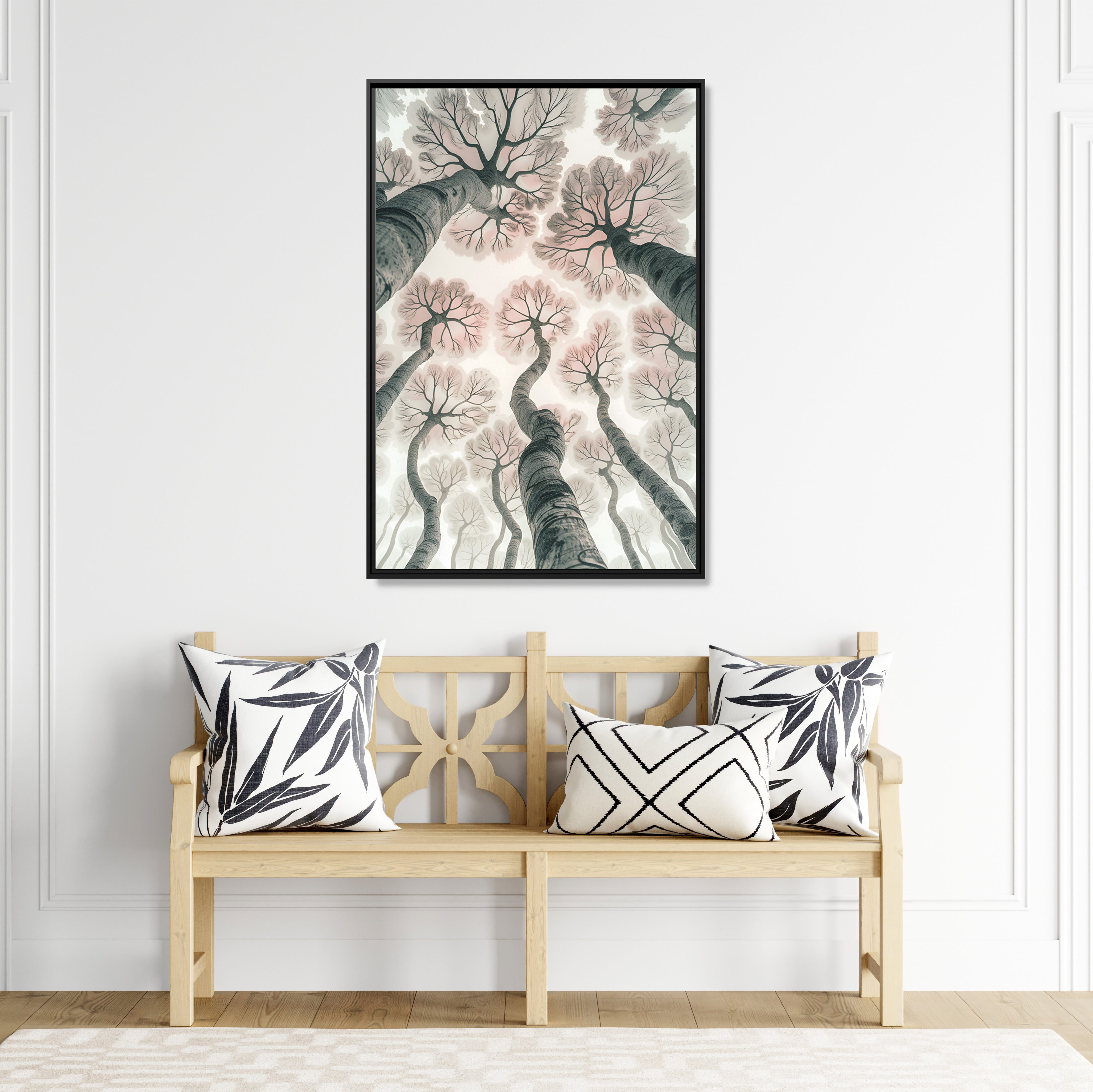 Framed Canvas - Canopy of Whimsy