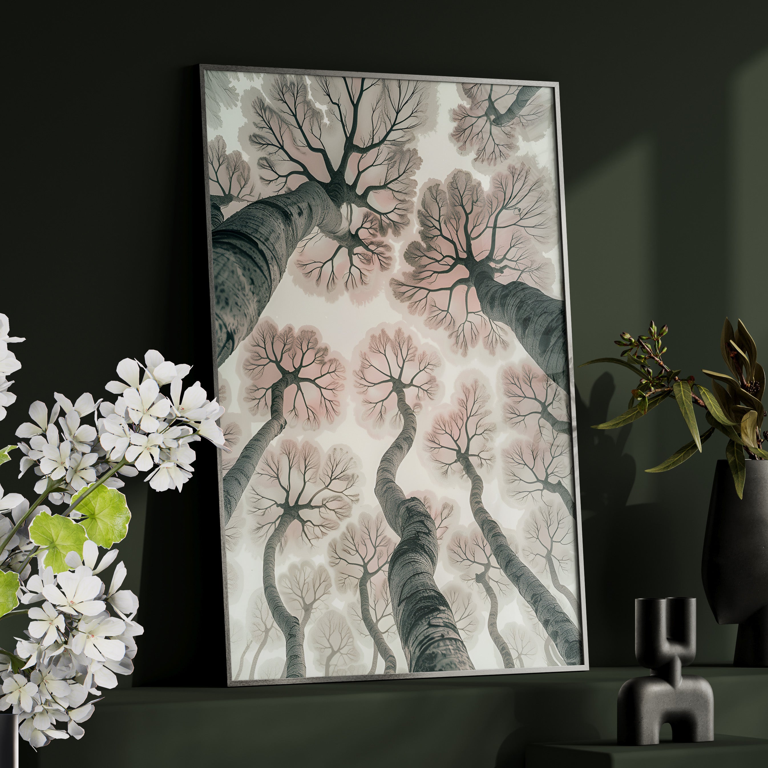 Framed Paper Print - Canopy of Whimsy