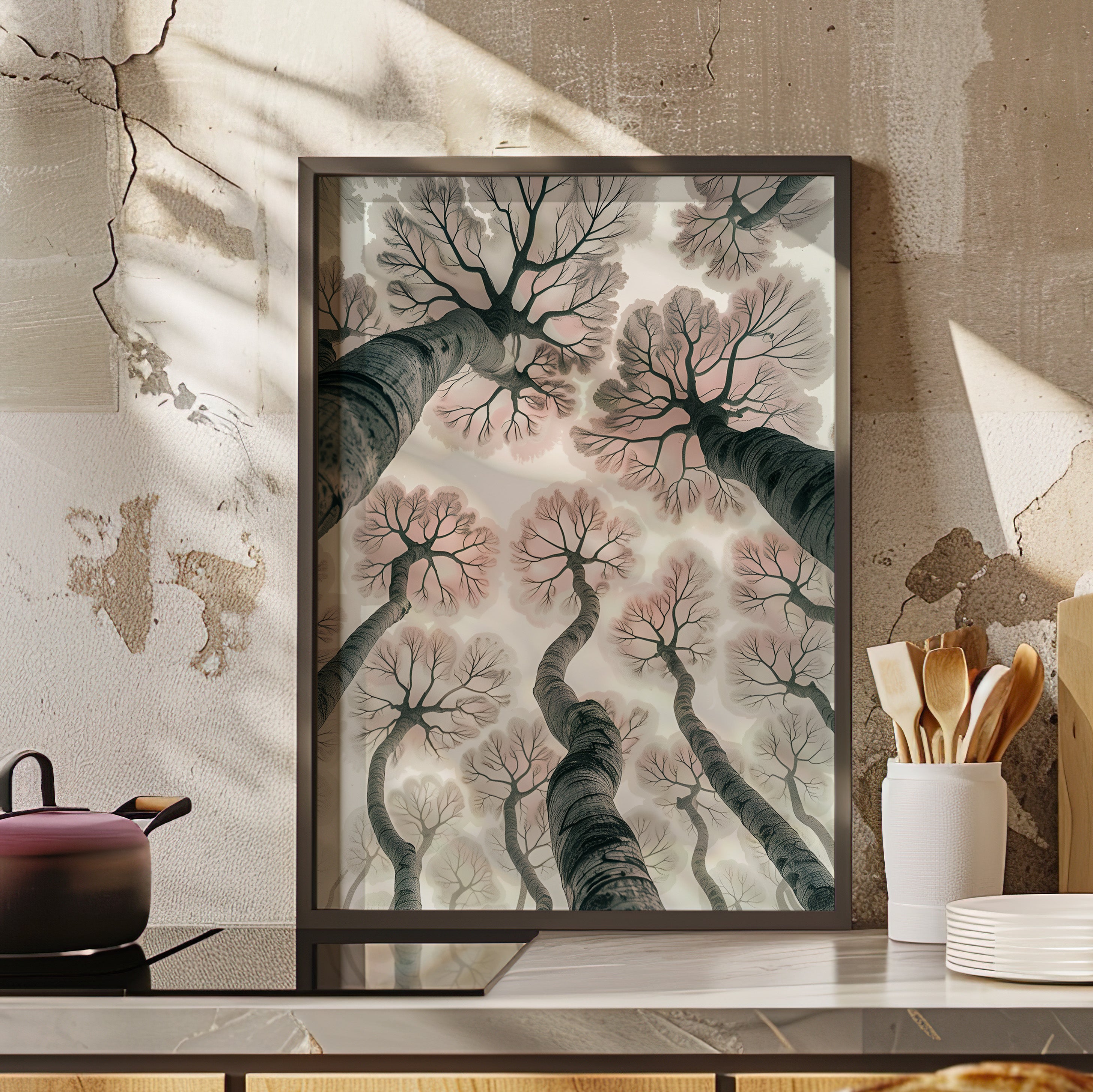 Framed Paper Print - Canopy of Whimsy