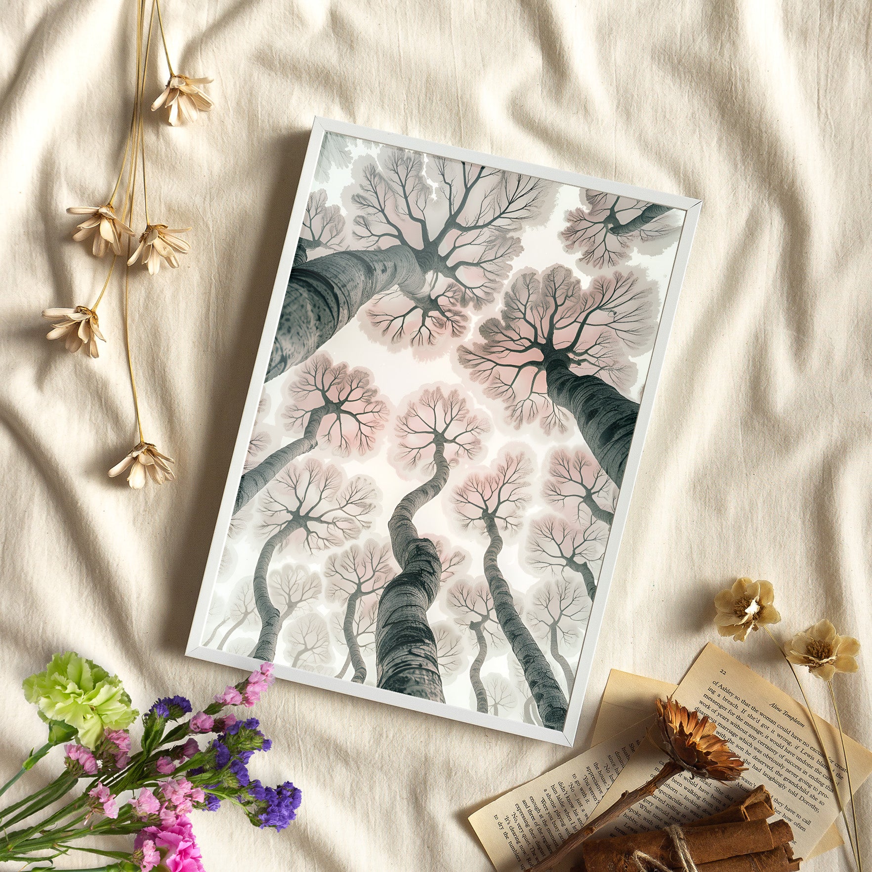 Framed Paper Print - Canopy of Whimsy
