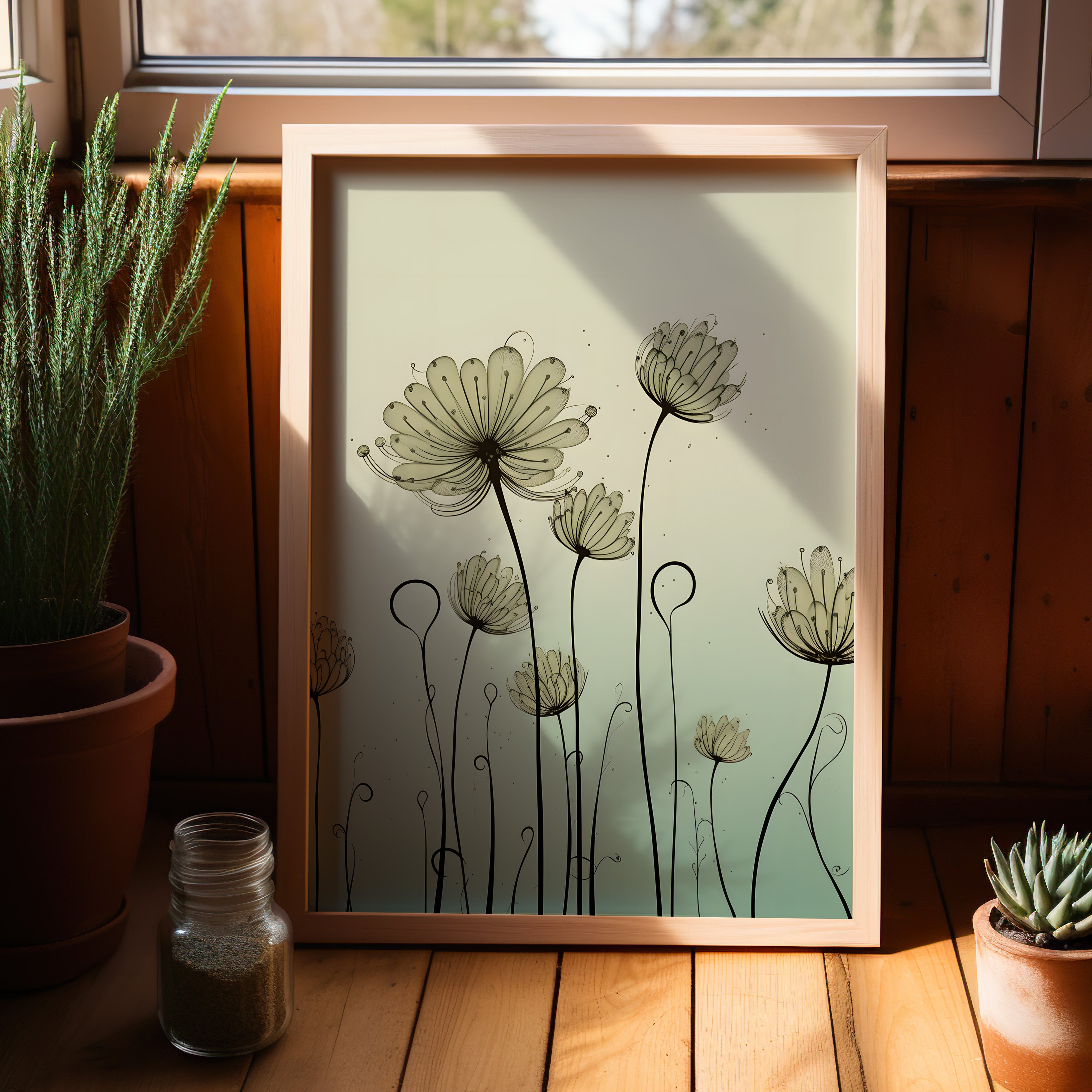Whimsical Dandelion Dance
