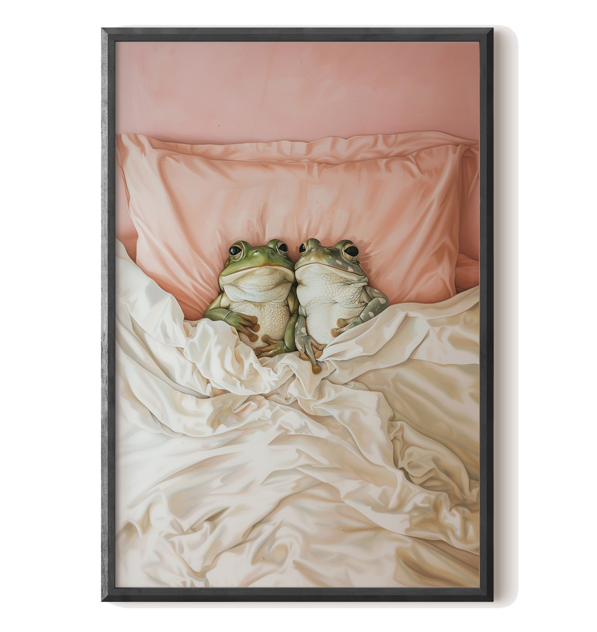 Cozy Frogs Romantic Bliss