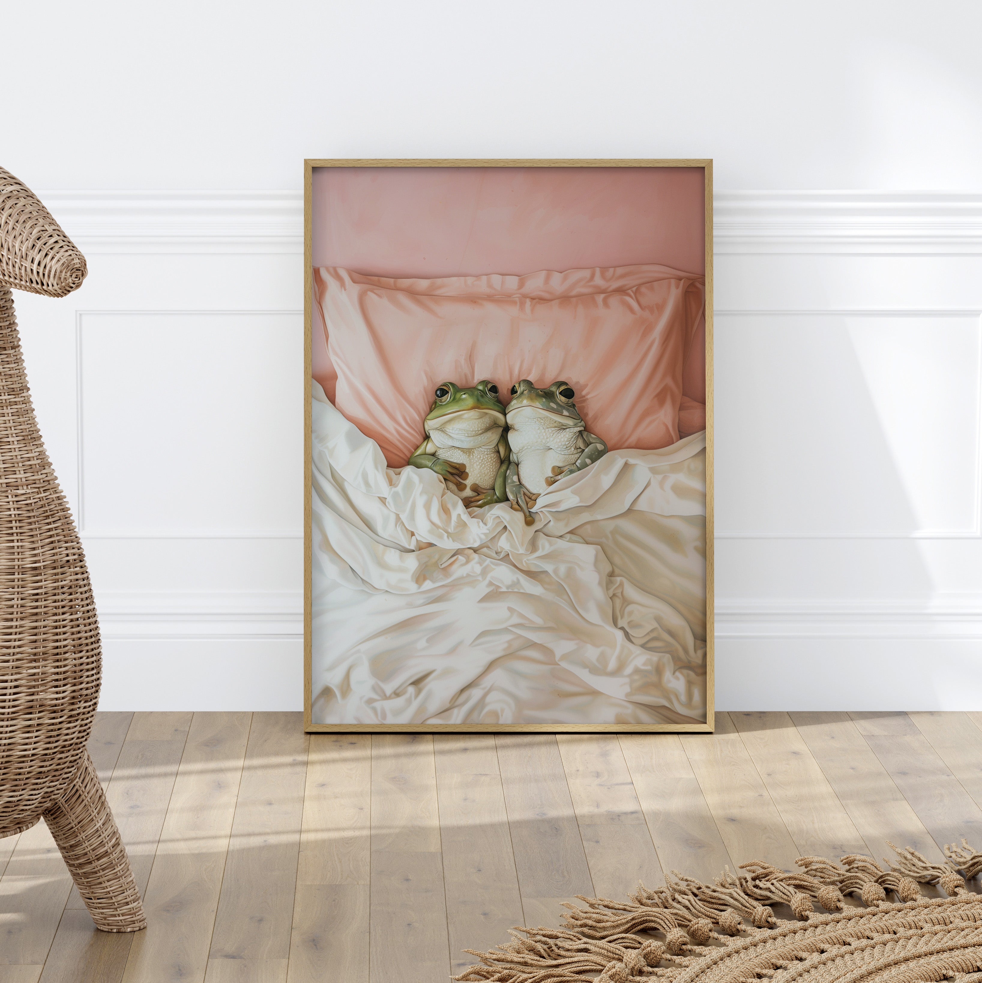 Cozy Frogs Romantic Bliss