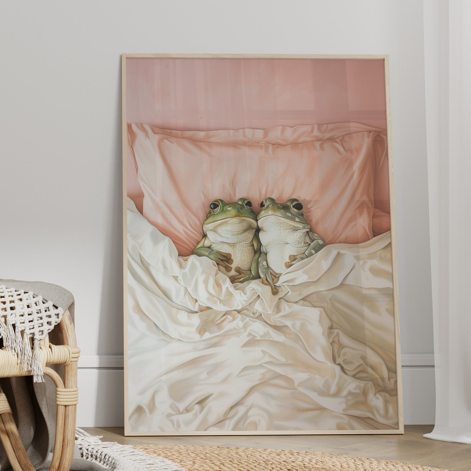 Cozy Frogs Romantic Bliss