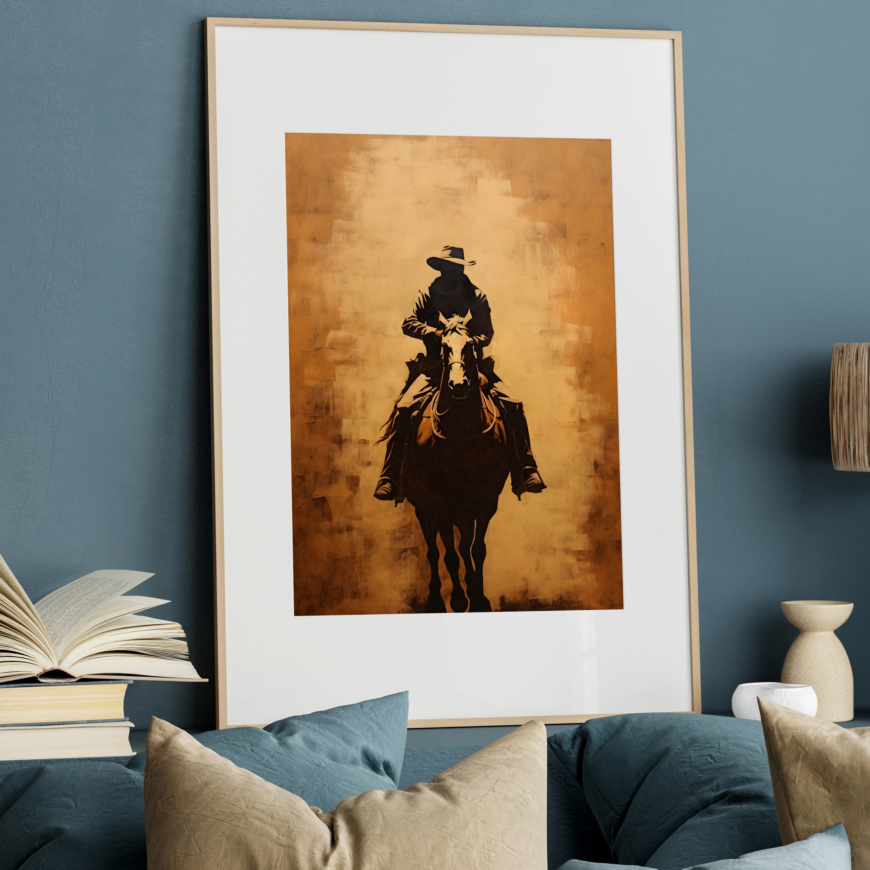 Cowboy Rider Silhouette