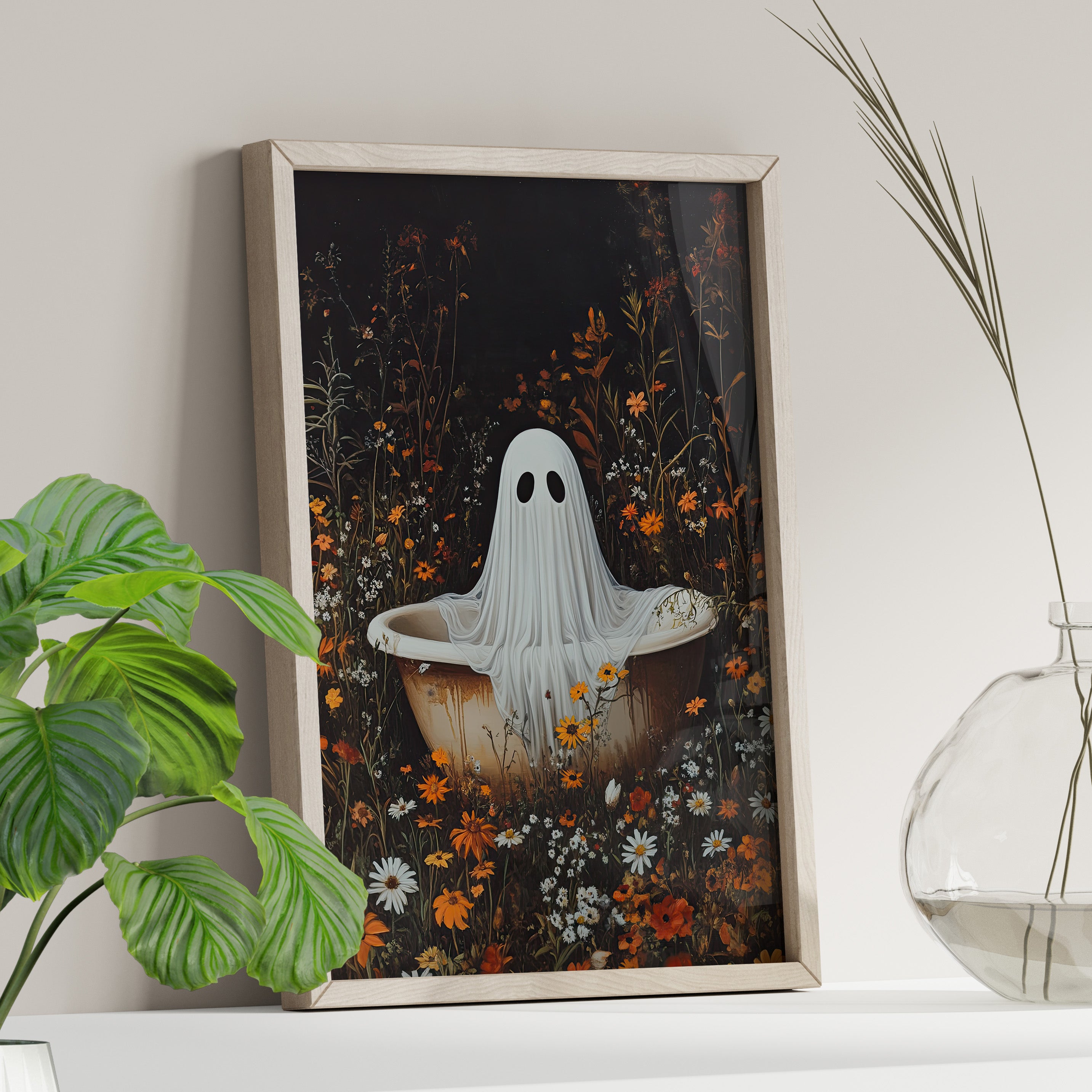 Wildflower Bathtub Ghost