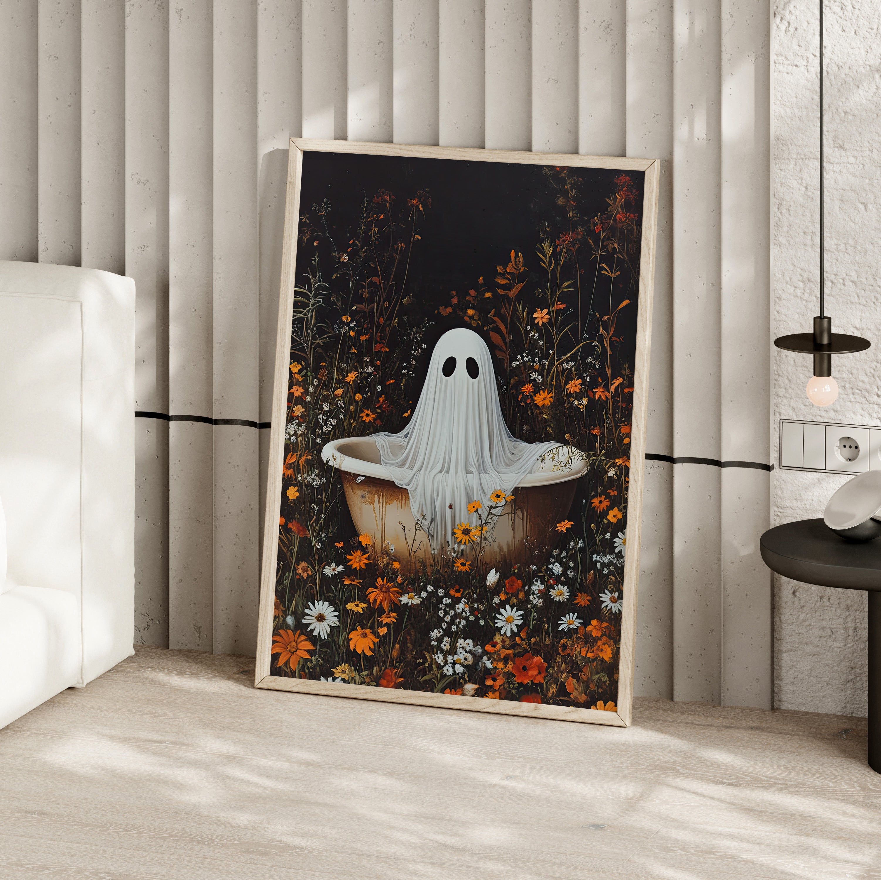 Wildflower Bathtub Ghost