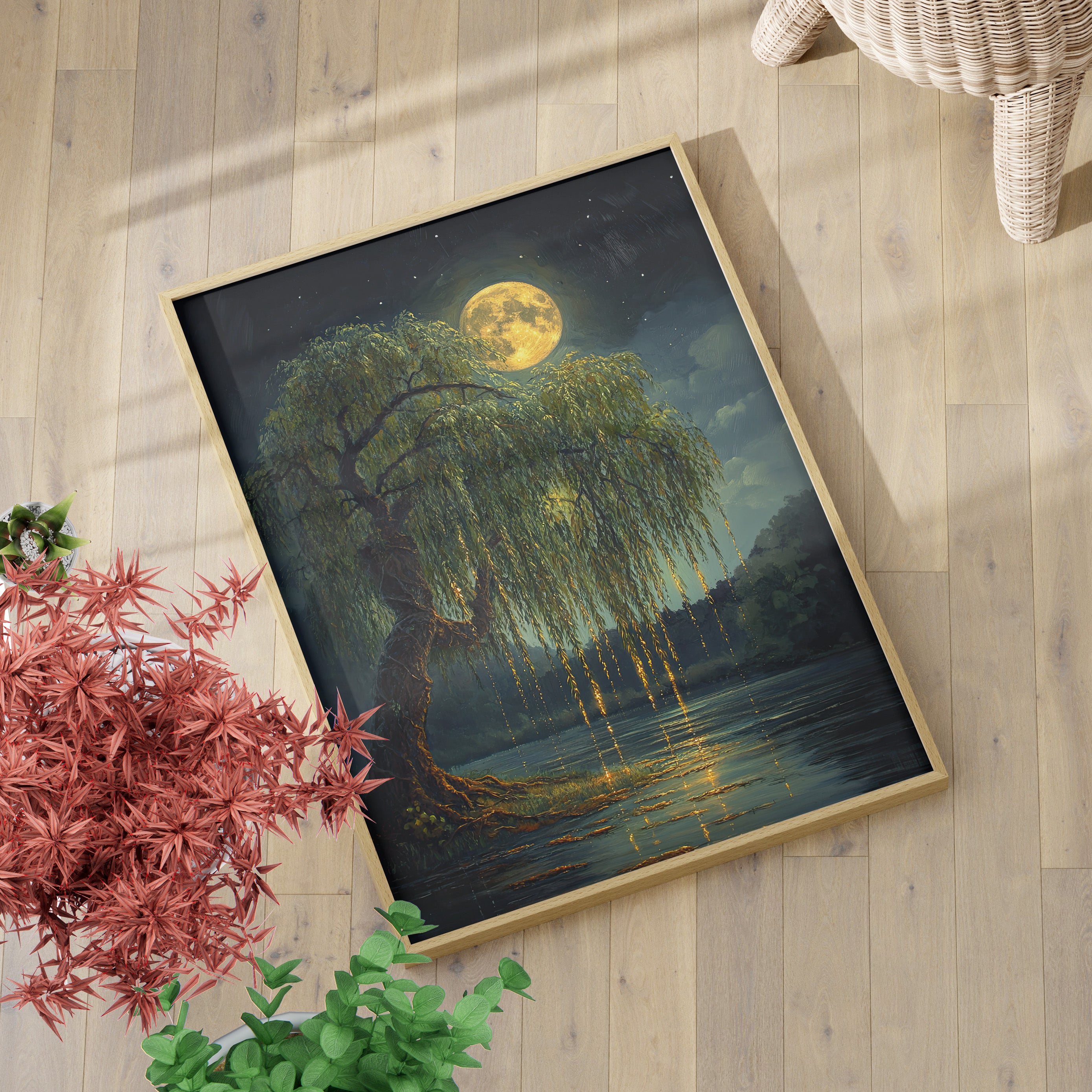 Moonlit Willow Glow
