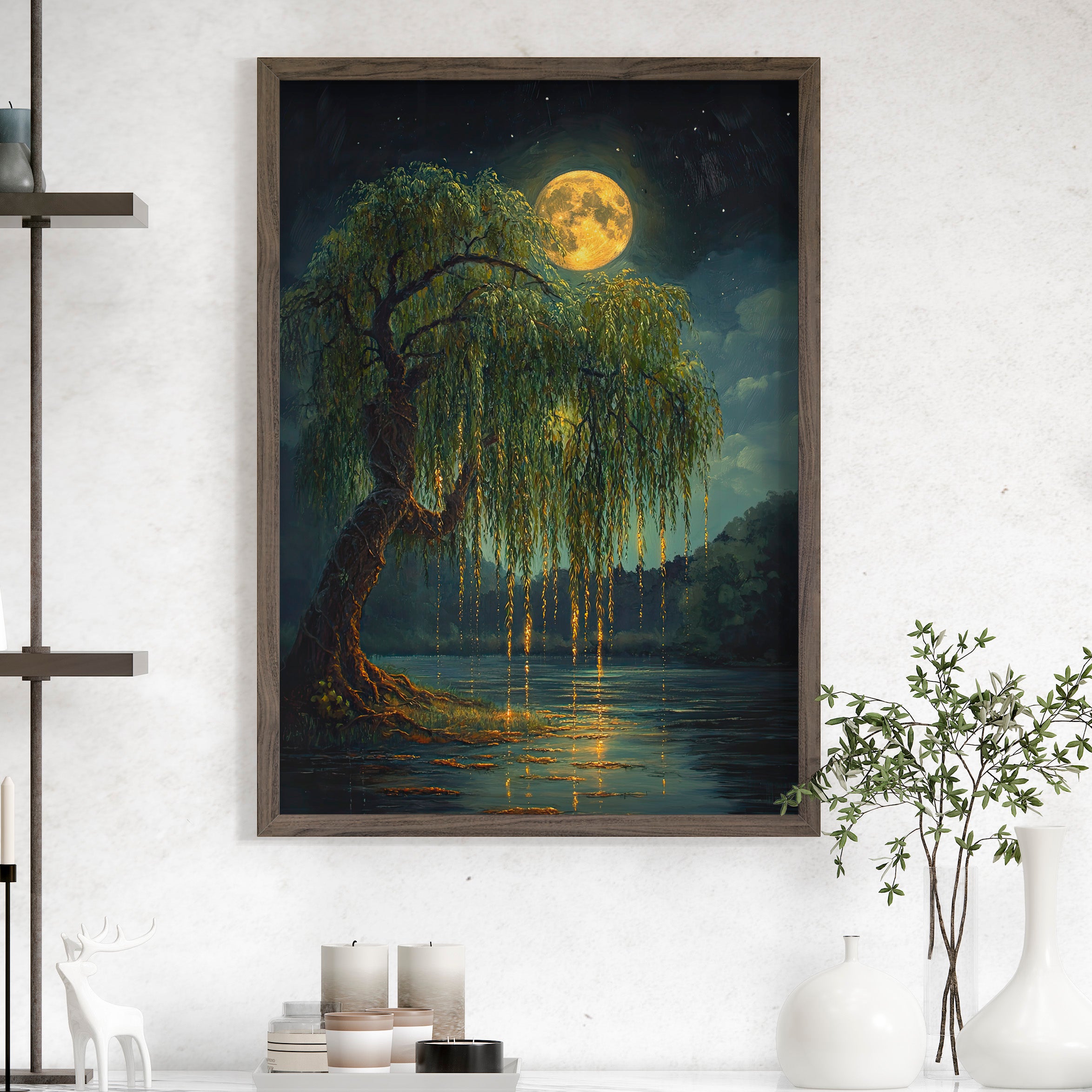 Moonlit Willow Glow