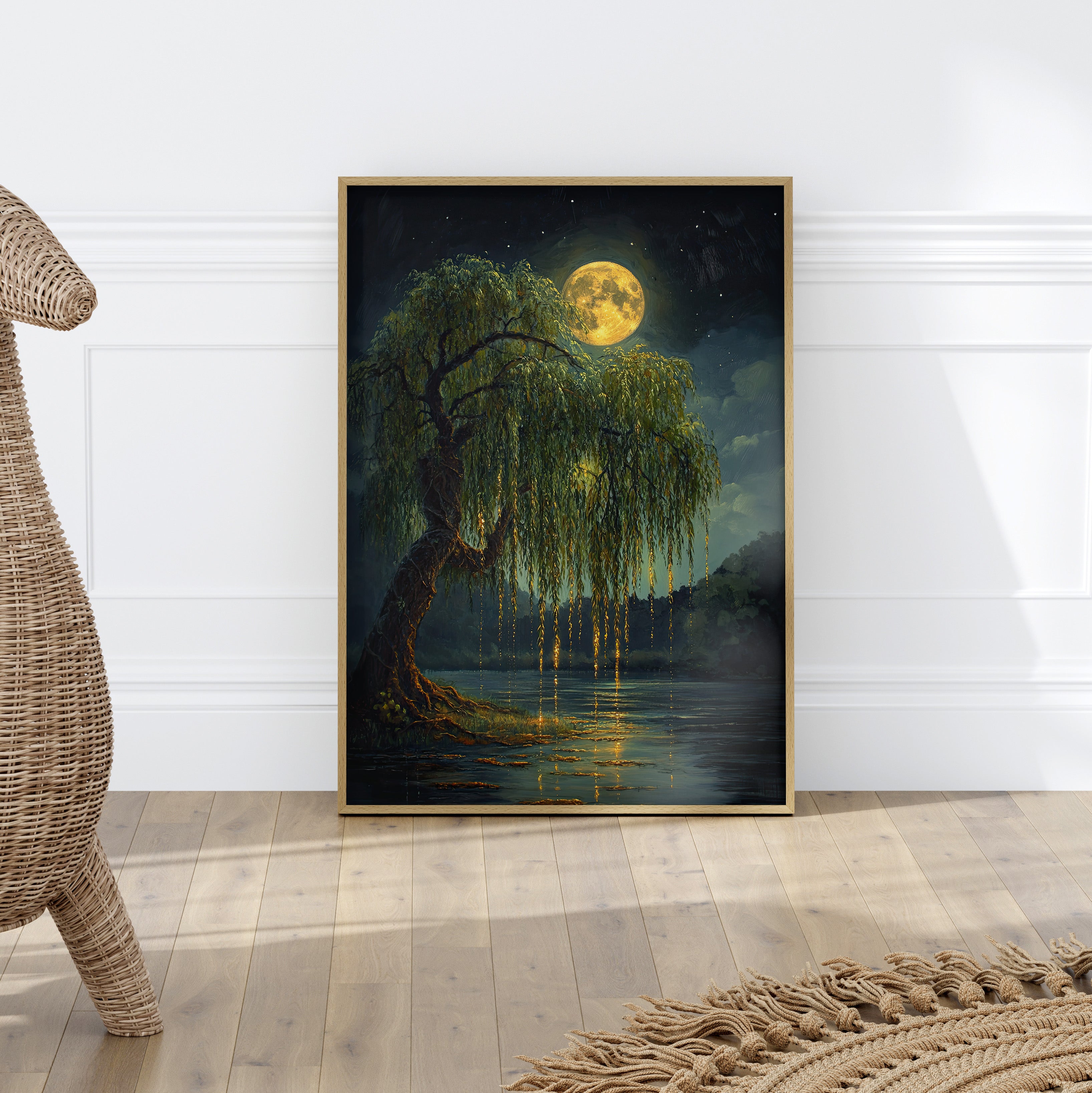 Moonlit Willow Glow