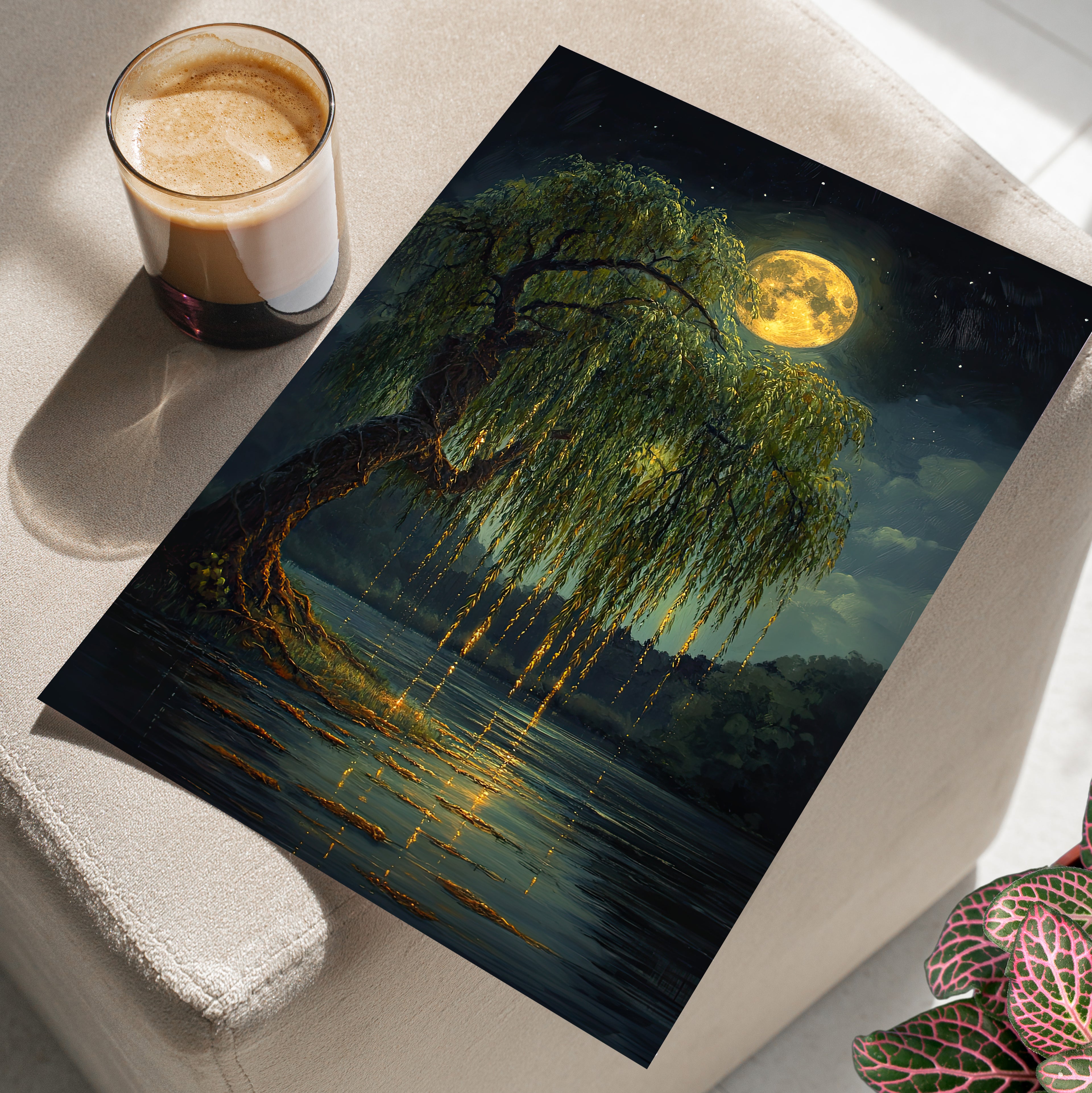 Moonlit Willow Glow